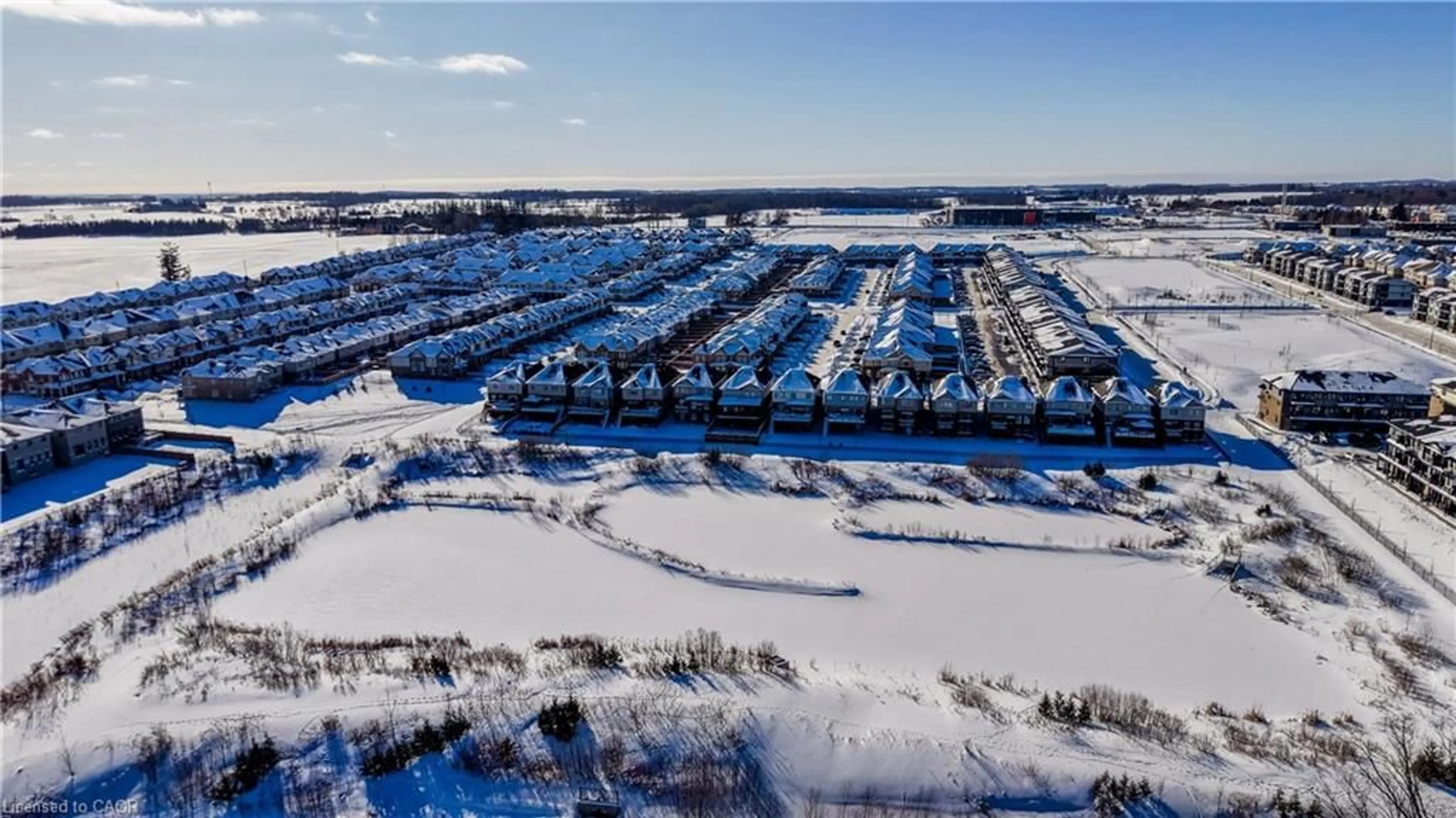 A pic from outside/outdoor area/front of a property/back of a property/a pic from drone, water/lake/river/ocean view for 588 Beckview Cres, Kitchener Ontario N2R 0R4