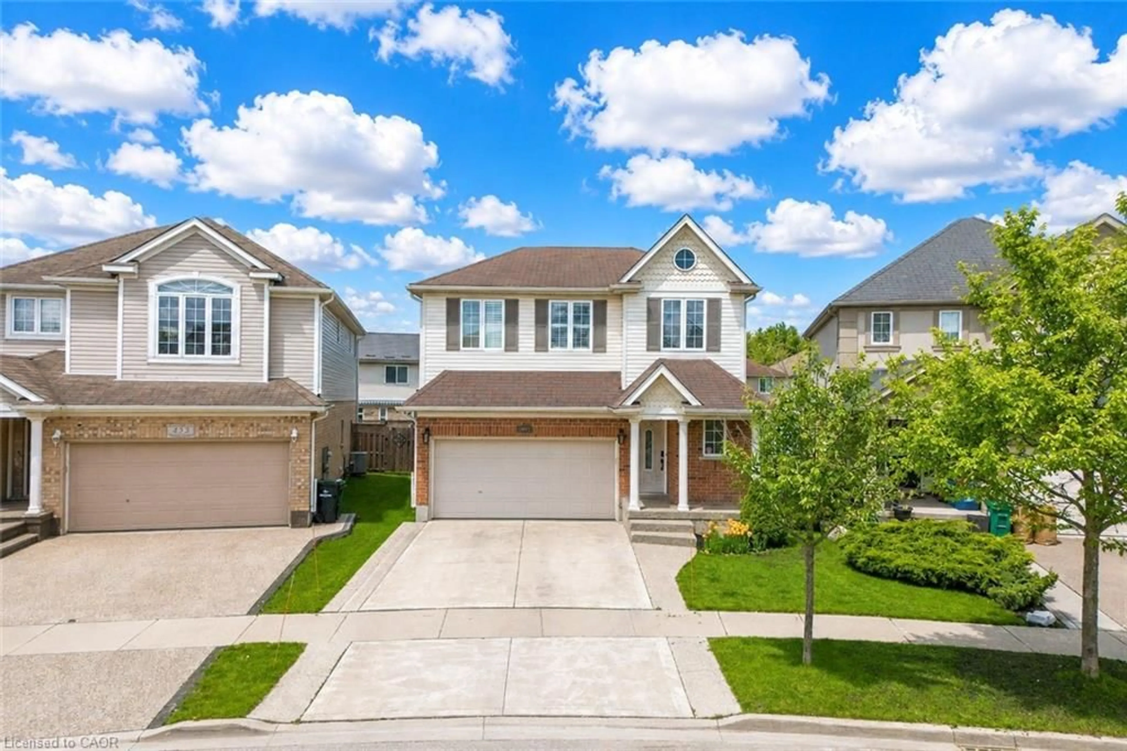 Home with vinyl exterior material, street for 437 Beaumont Cres, Kitchener Ontario N2A 0C4