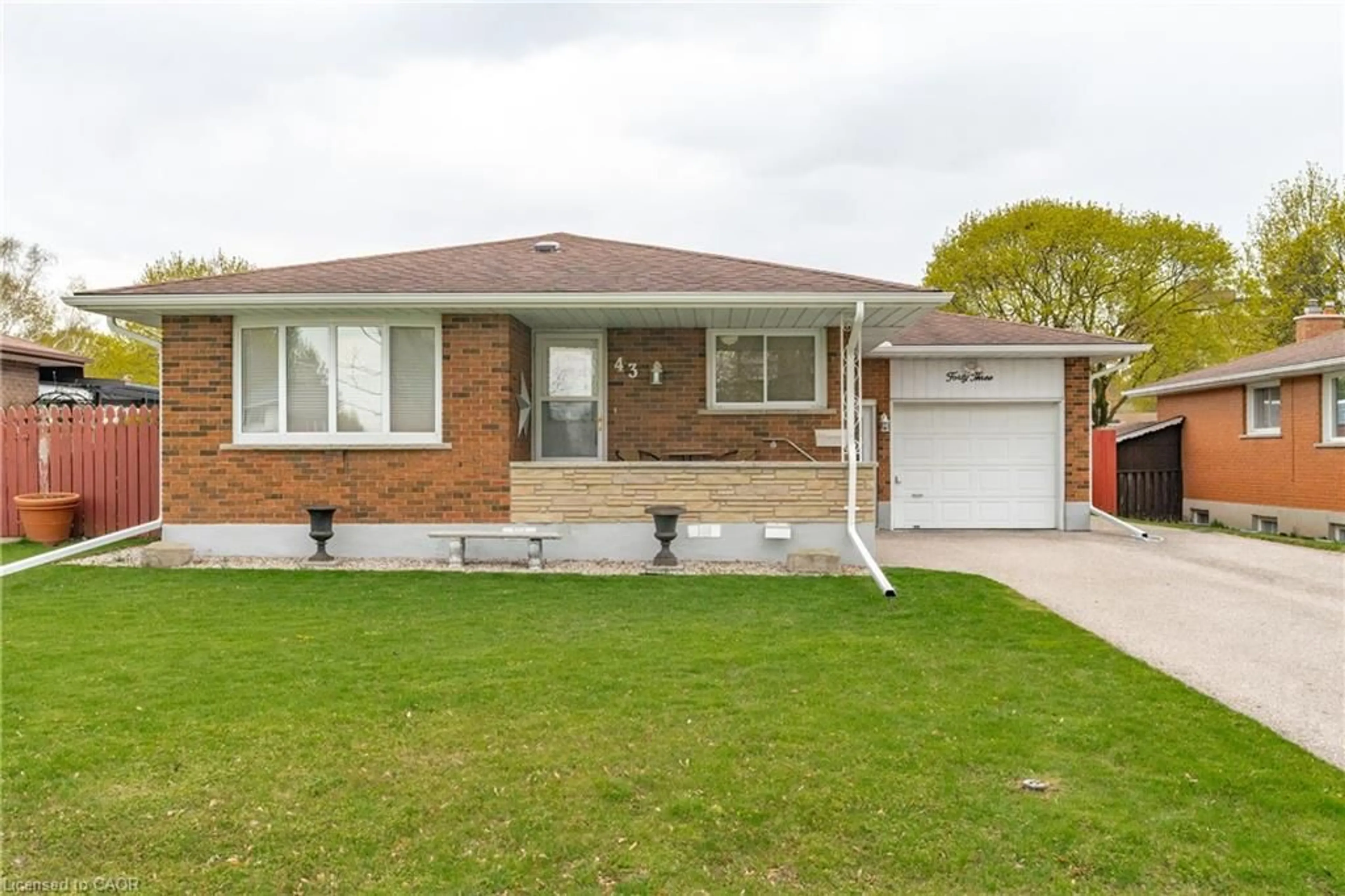Home with brick exterior material, street for 43 Tupper Cres, Kitchener Ontario N2B 2Y1