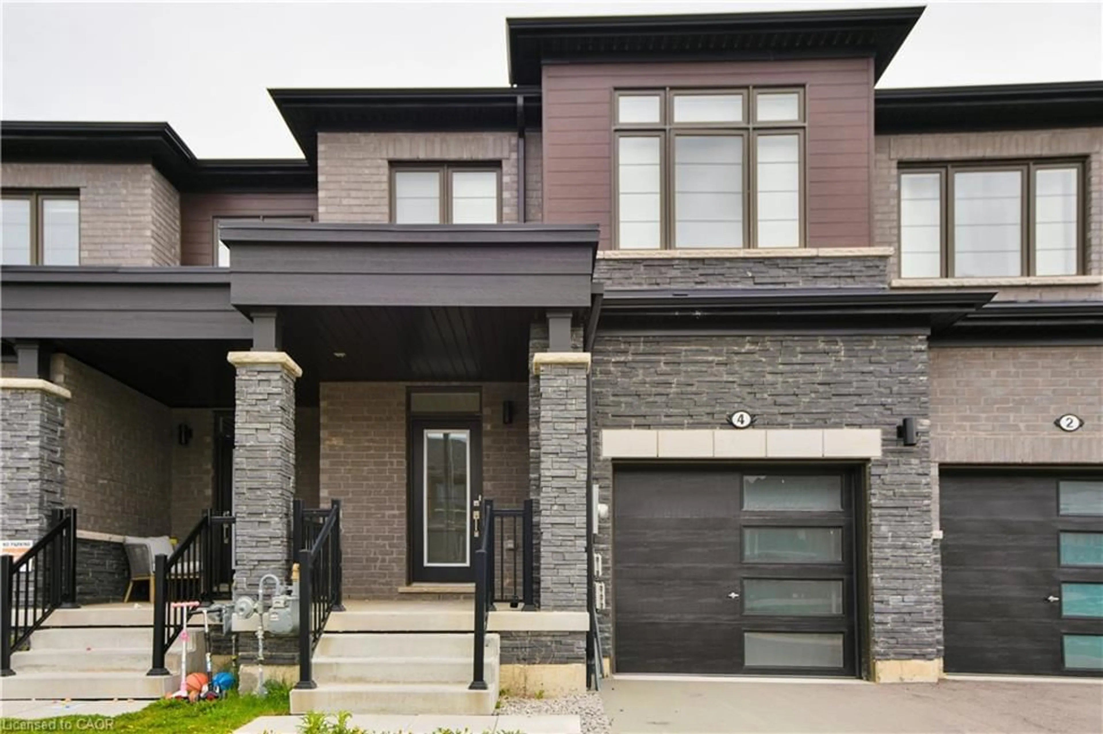 Home with brick exterior material, street for 4 Owl Lane, Caledonia Ontario N3W 0G4