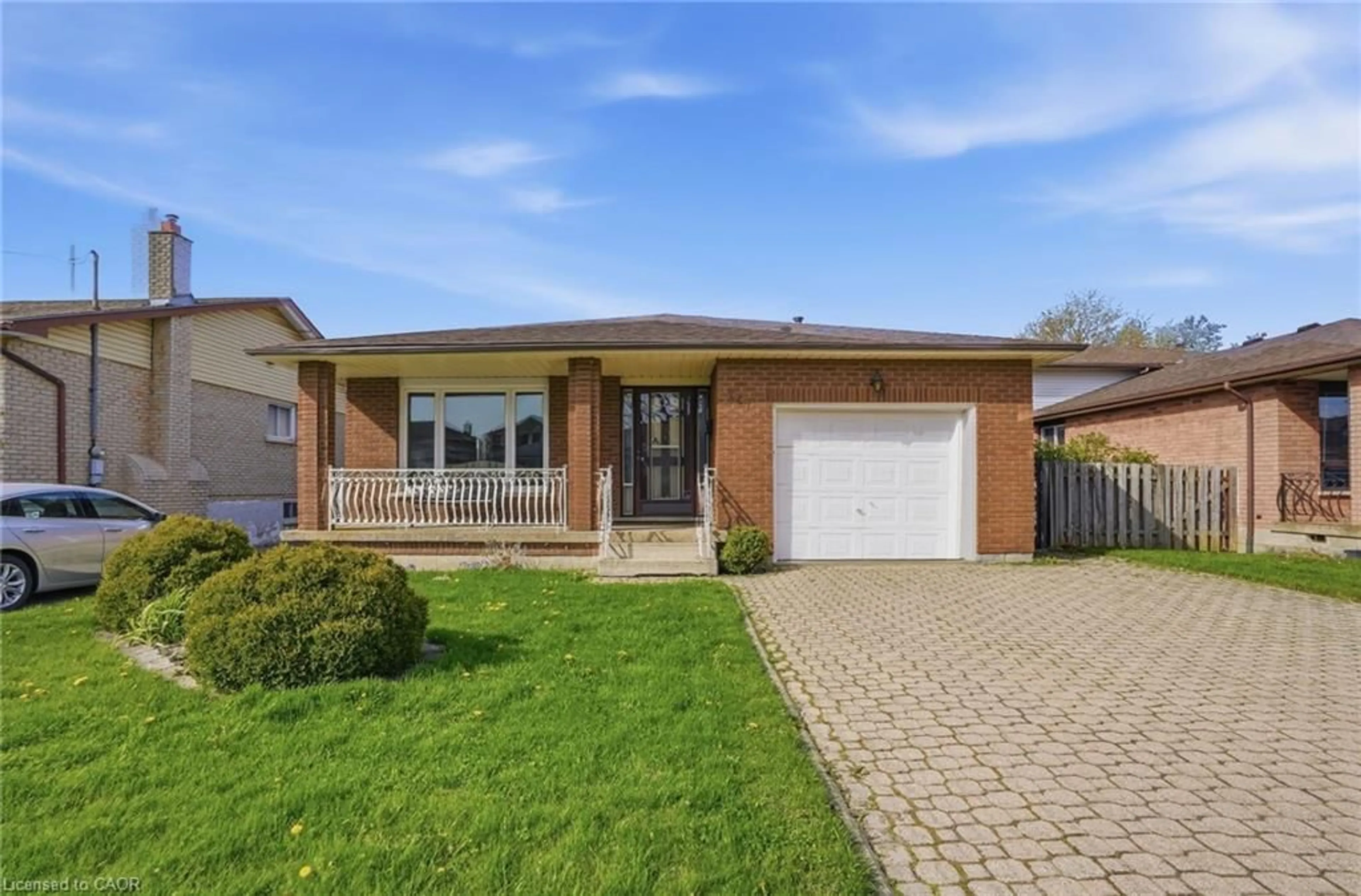Home with brick exterior material, street for 267 Greencedar Dr, Hamilton Ontario L9C 6S2