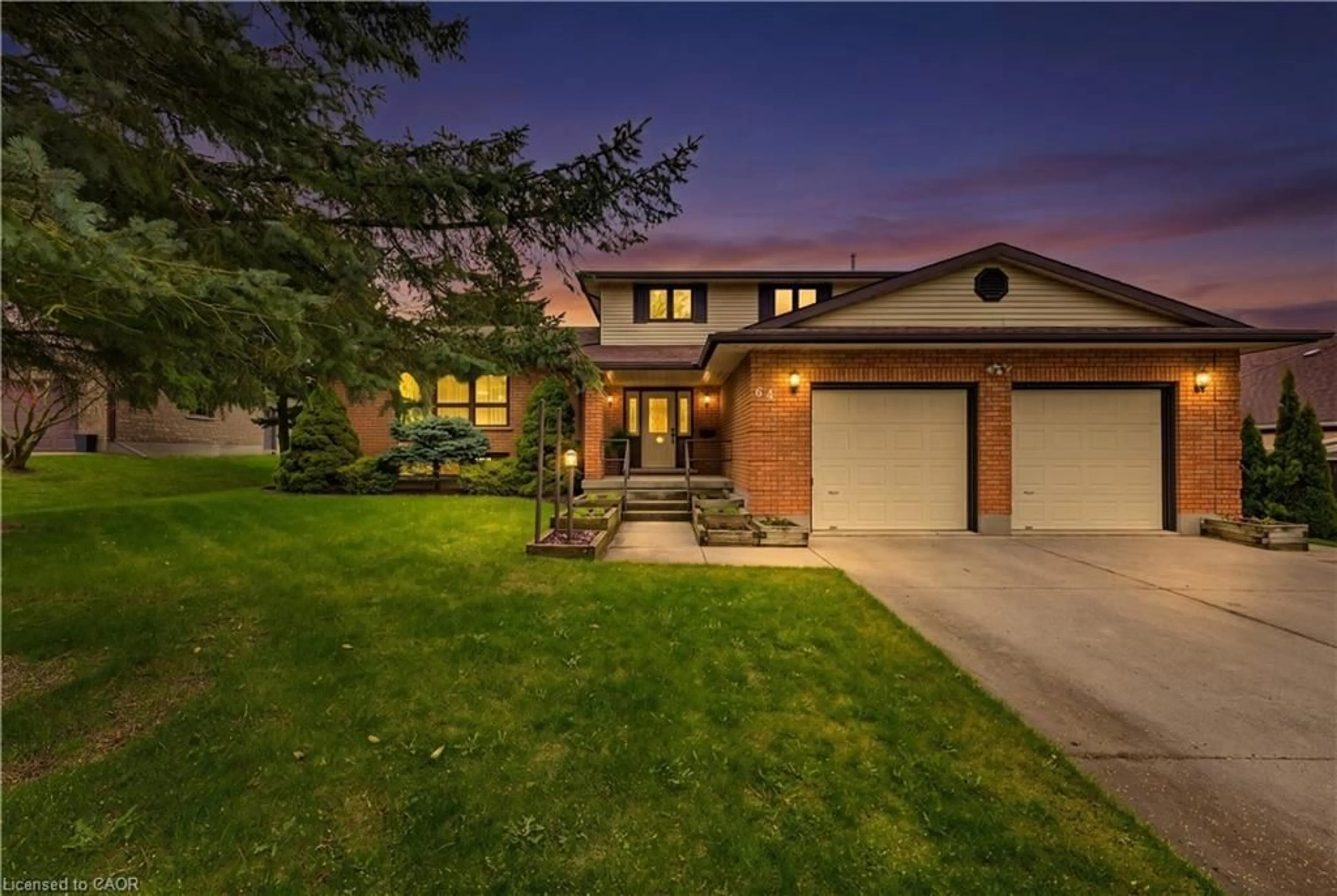 Home with brick exterior material, street for 64 Hilltop Crt, Heidelberg Ontario N0B 2M1