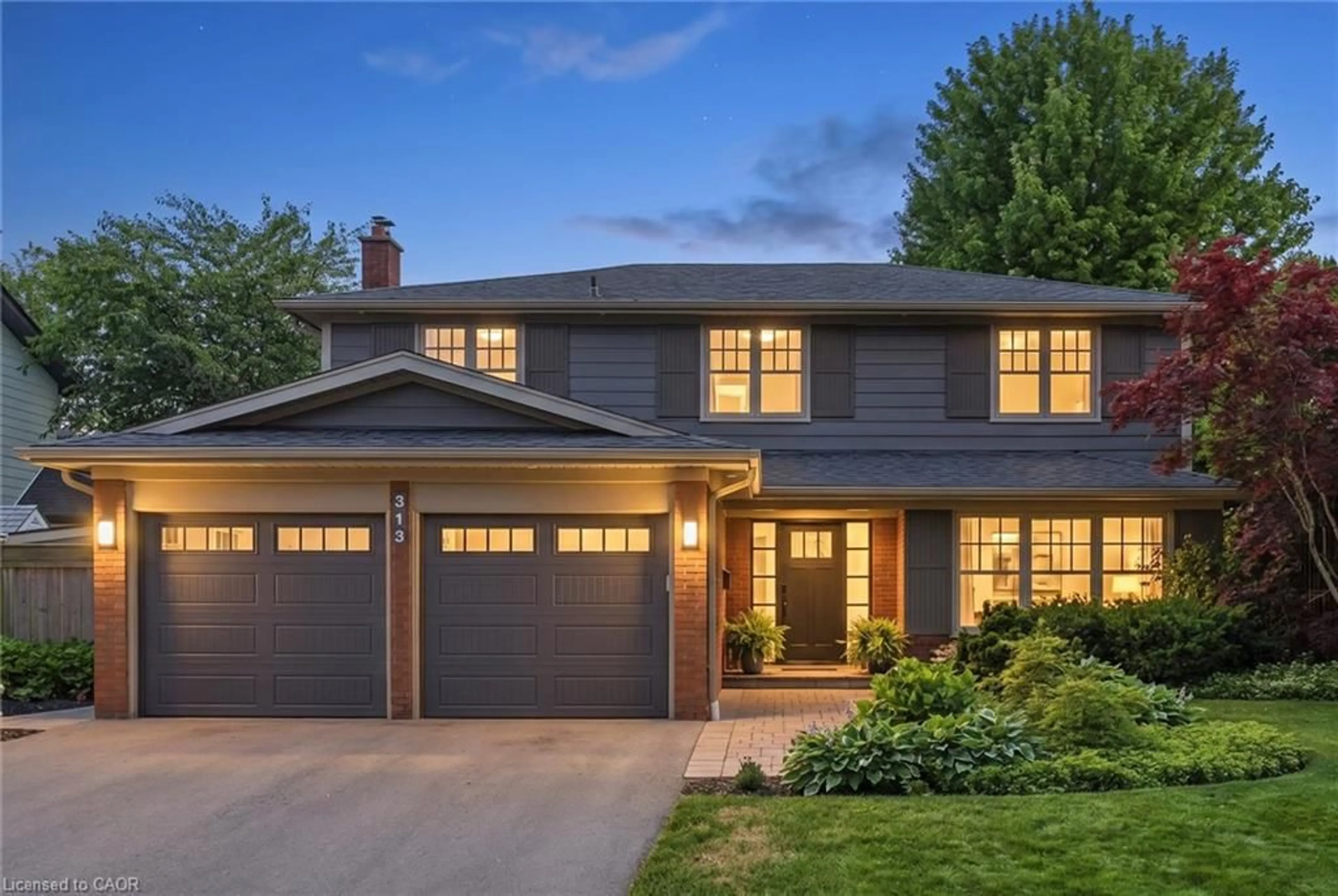 Home with brick exterior material, street for 313 Lakeview Ave, Burlington Ontario L7N 1Y9