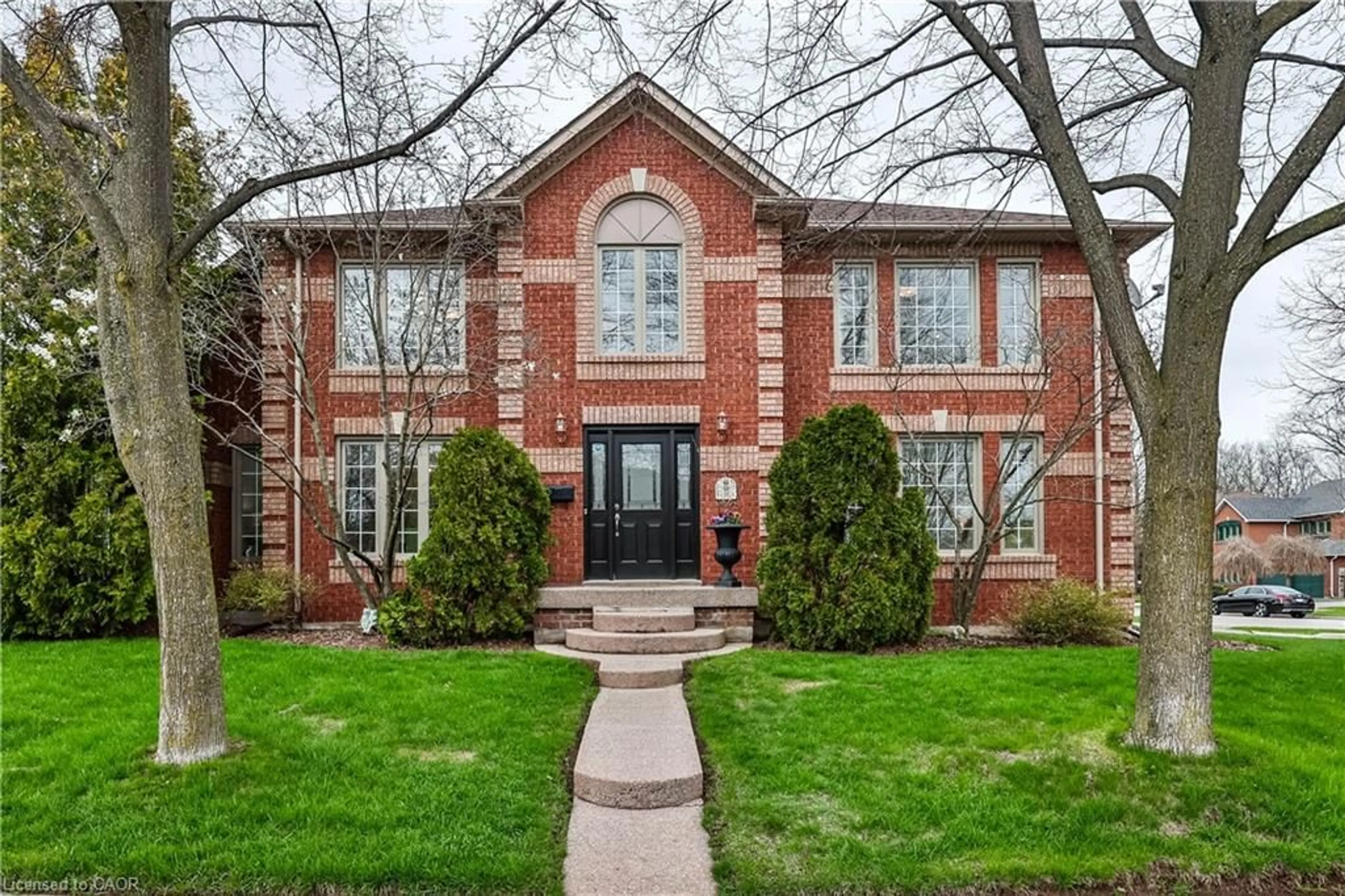 Home with brick exterior material, street for 2175 Grand Ravine Dr, Oakville Ontario L6H 6B2