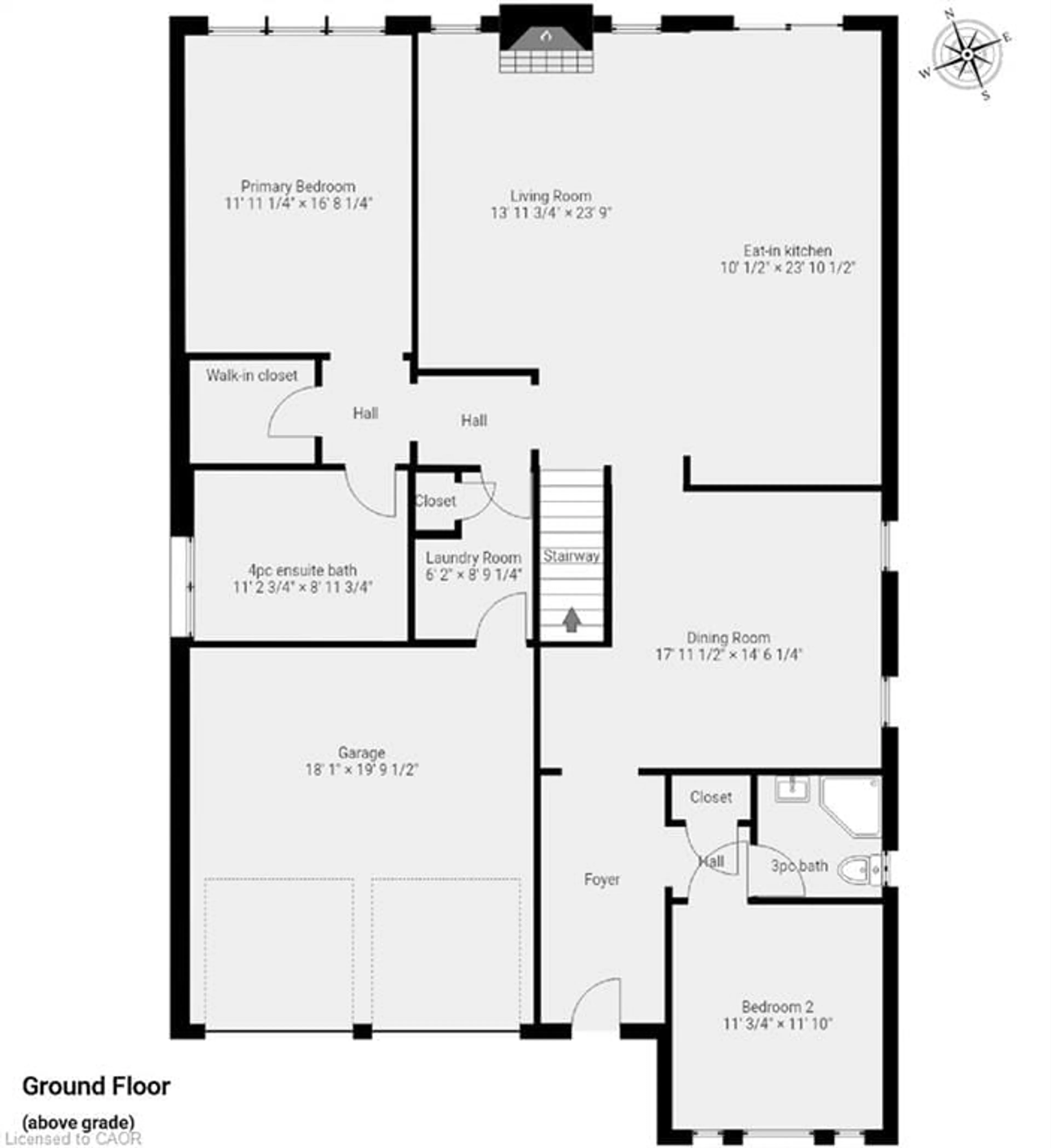 Floor plan for 30 Galloway Trail, Welland Ontario L3B 6G5