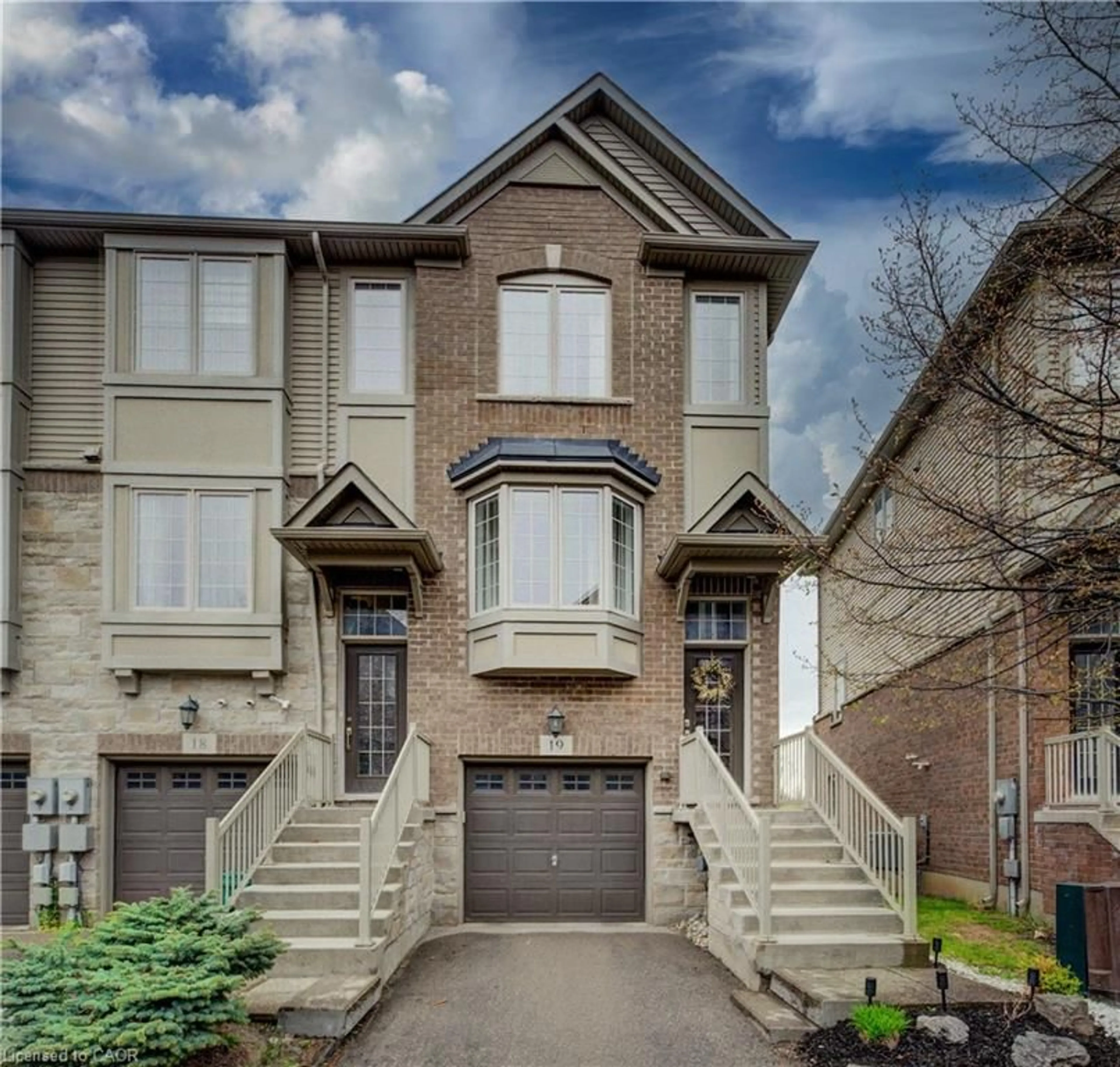 Home with brick exterior material, street for 342 Mill St #19, Kitchener Ontario N2M 0A5