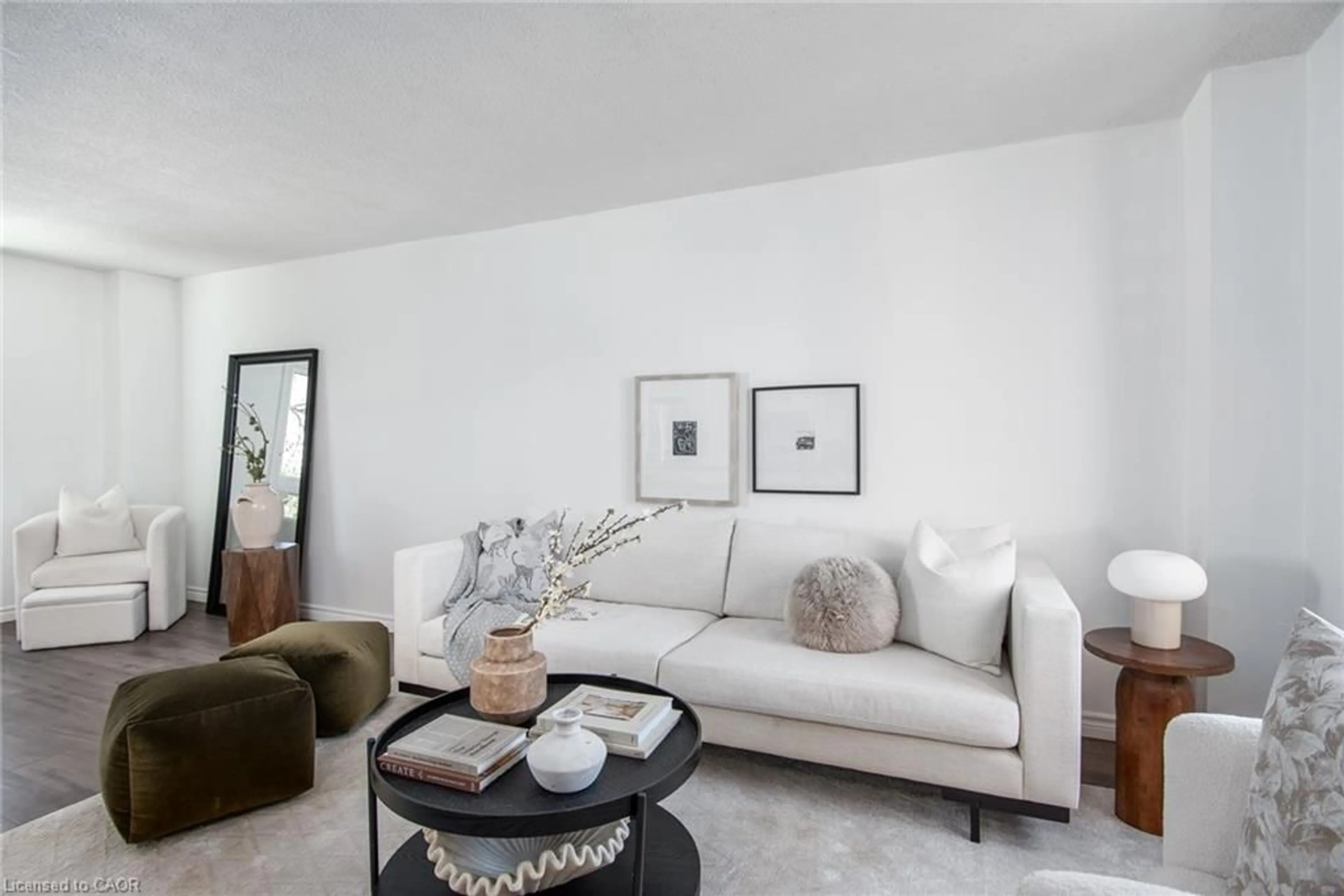 Living room with furniture, unknown for 397 Keats Way #4, Waterloo Ontario N2L 5S7