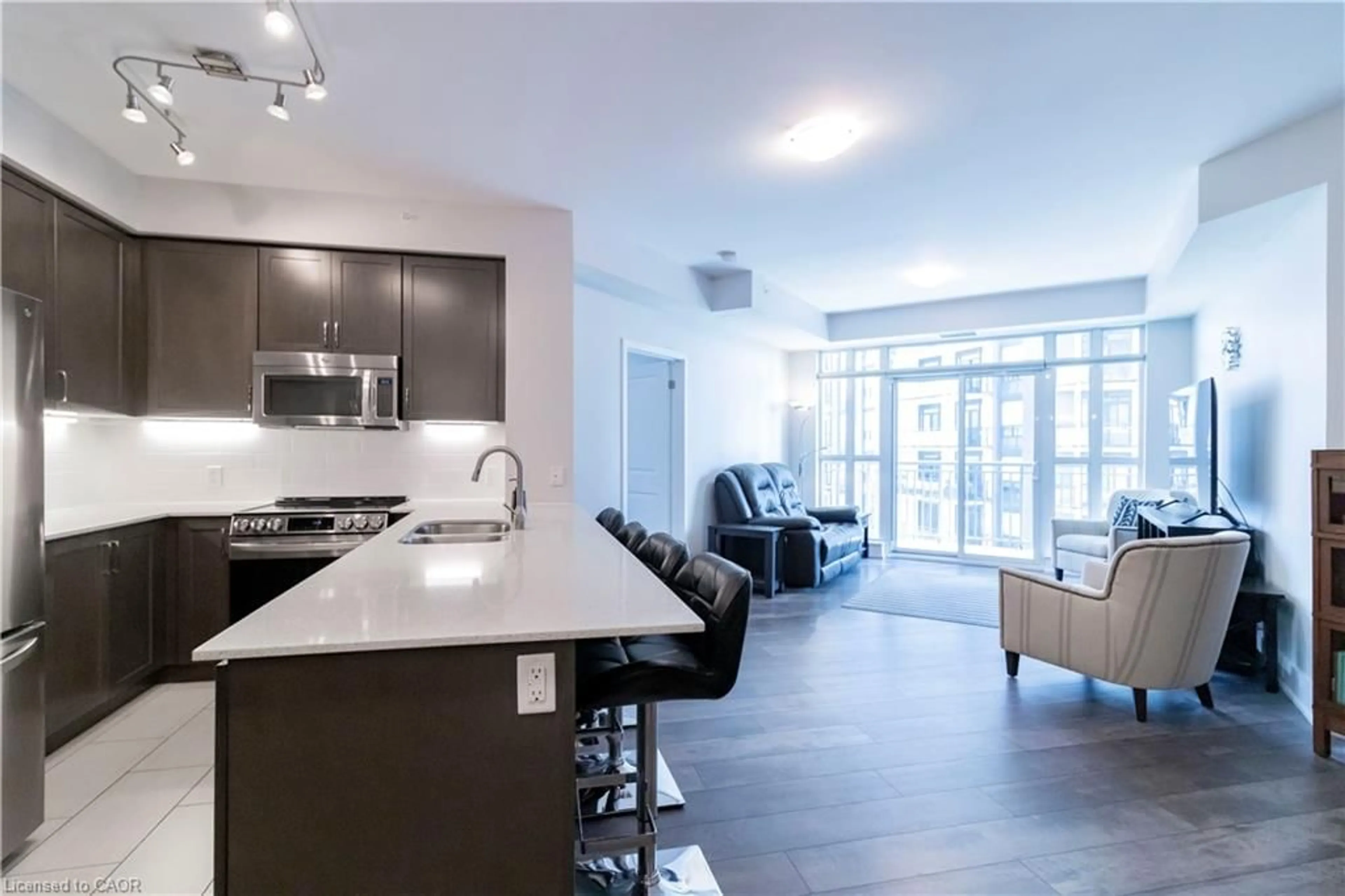 Open concept kitchen, unknown for 144 Park St #1310, Waterloo Ontario N2L 0B6
