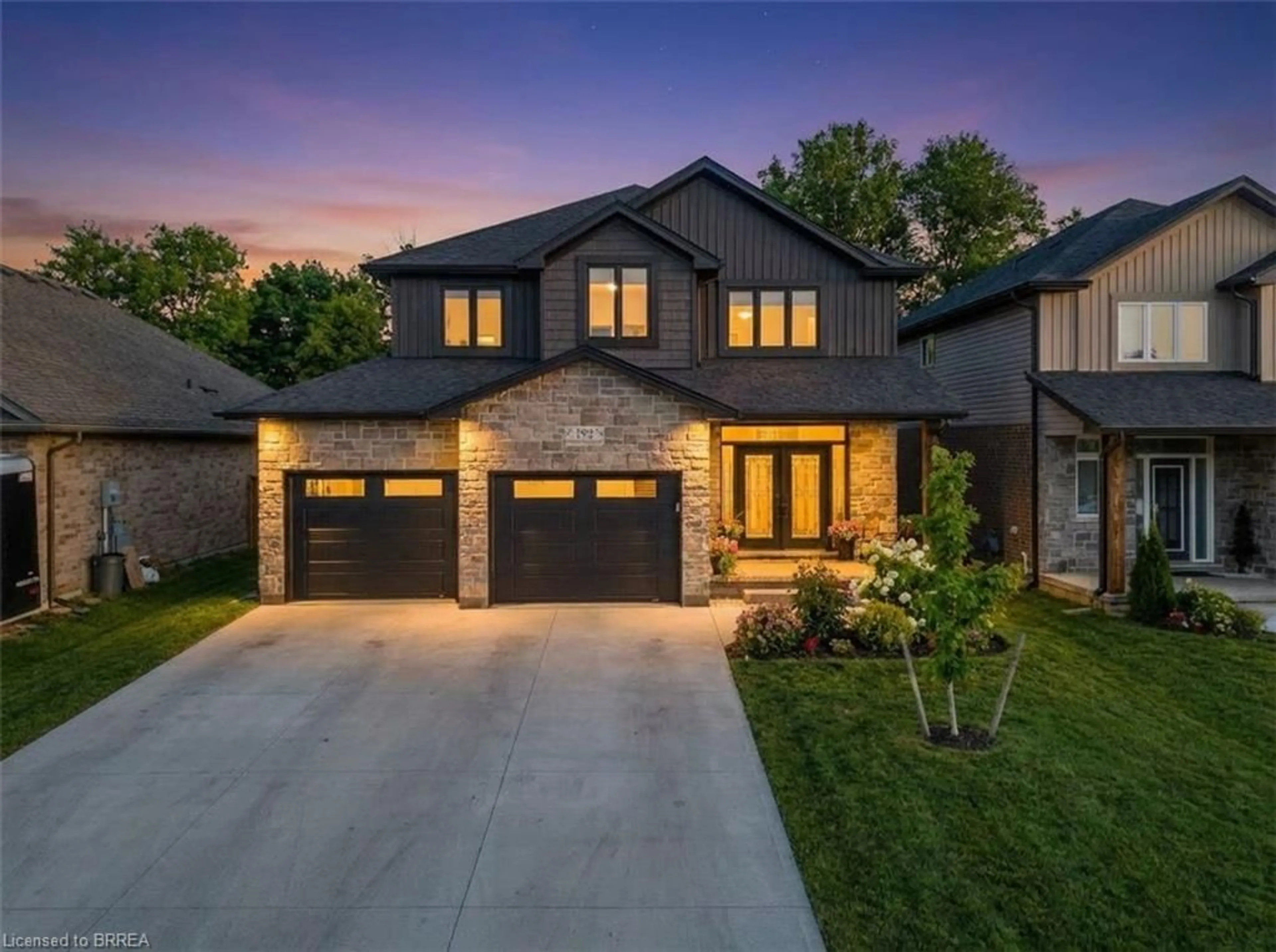 Home with brick exterior material, street for 192 Gibbons St, Waterford Ontario N0E 1Y0