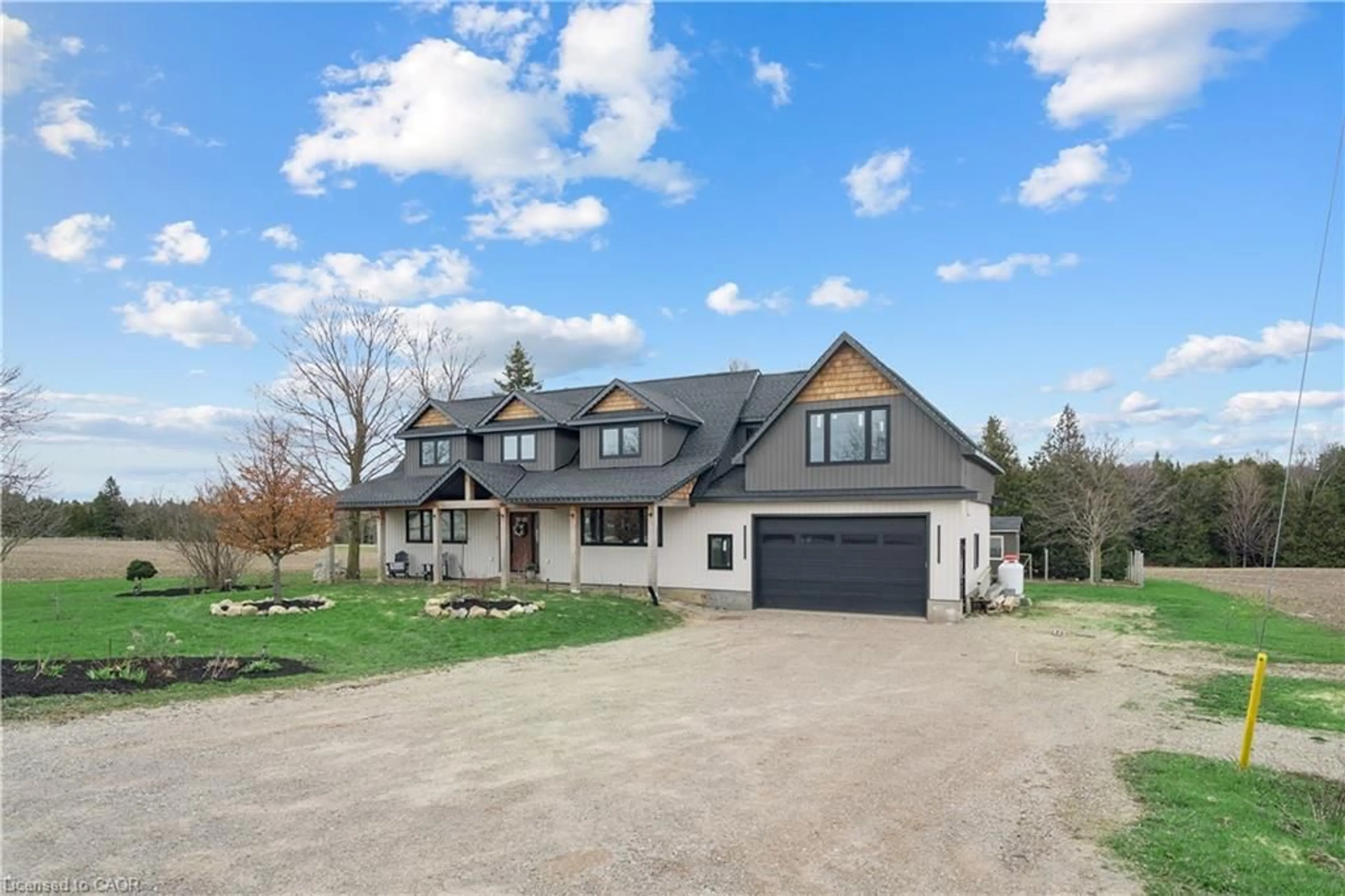 A pic from outside/outdoor area/front of a property/back of a property/a pic from drone, unknown for 8687 Wellington Rd 22, Rockwood Ontario N0B 2K0