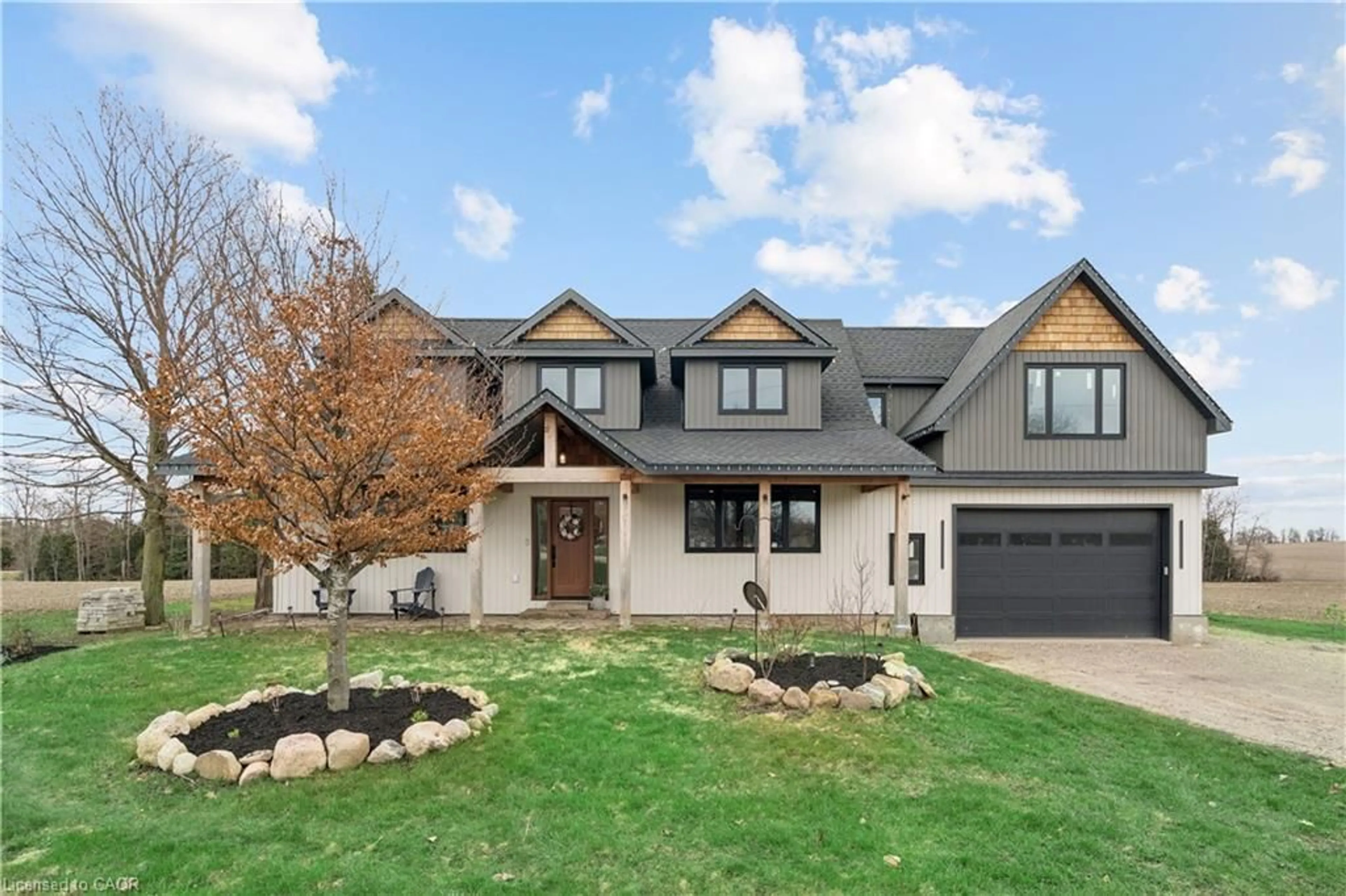 Home with brick exterior material, street for 8687 Wellington Rd 22, Rockwood Ontario N0B 2K0