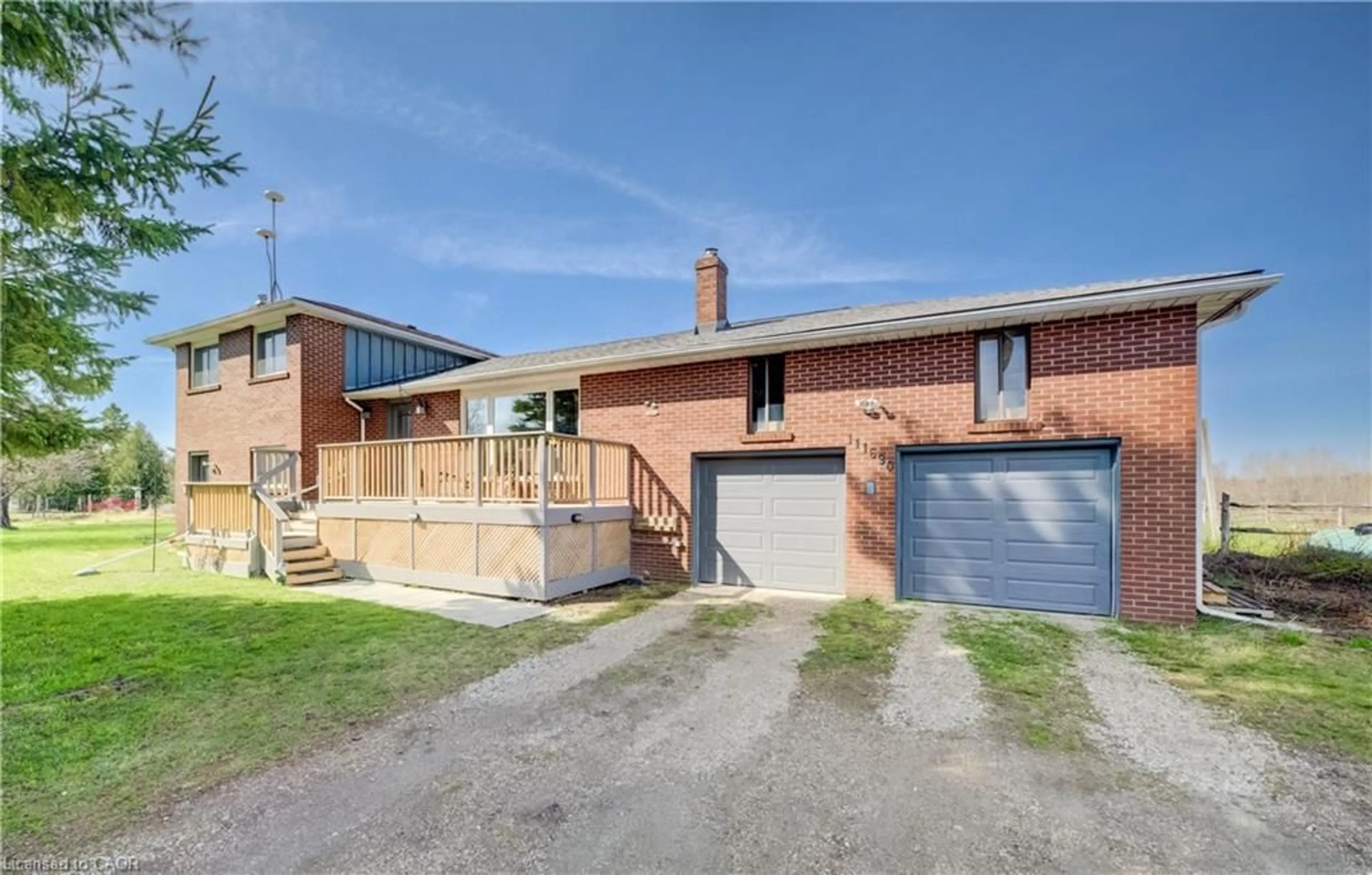 Home with brick exterior material, street for 111690 Grey Rd 14, Conn Ontario N0G 1N0