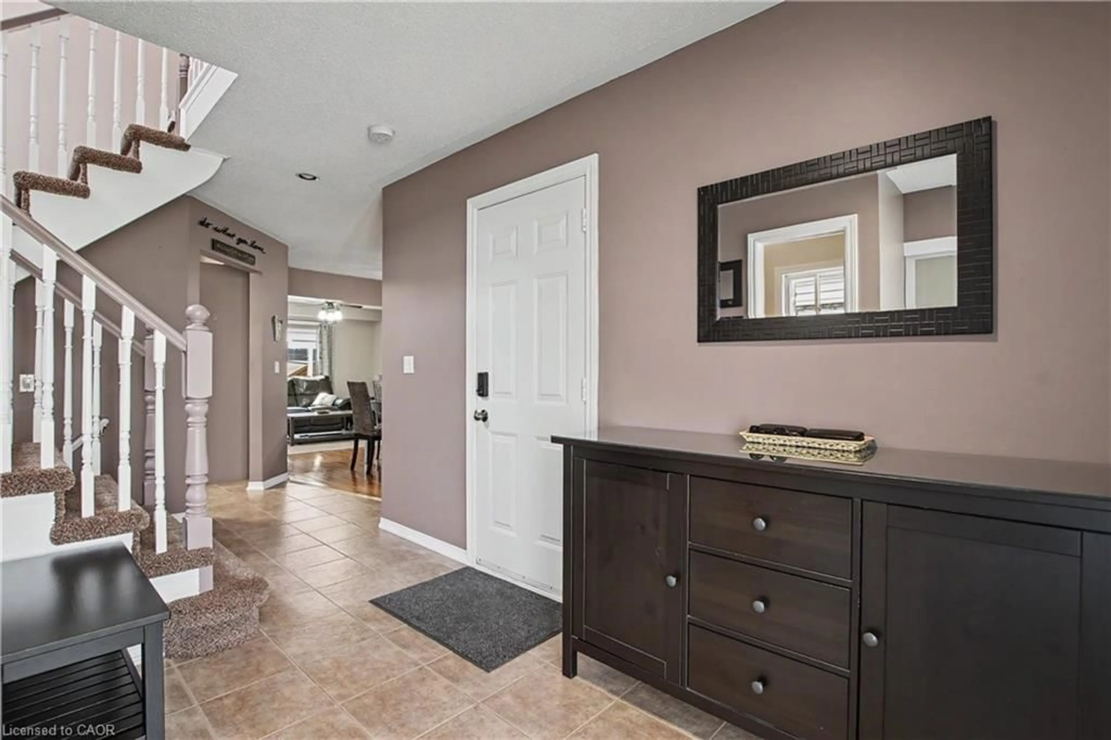 Indoor entryway for 22 Waterwheel Cres, Waterdown Ontario L9H 7B8