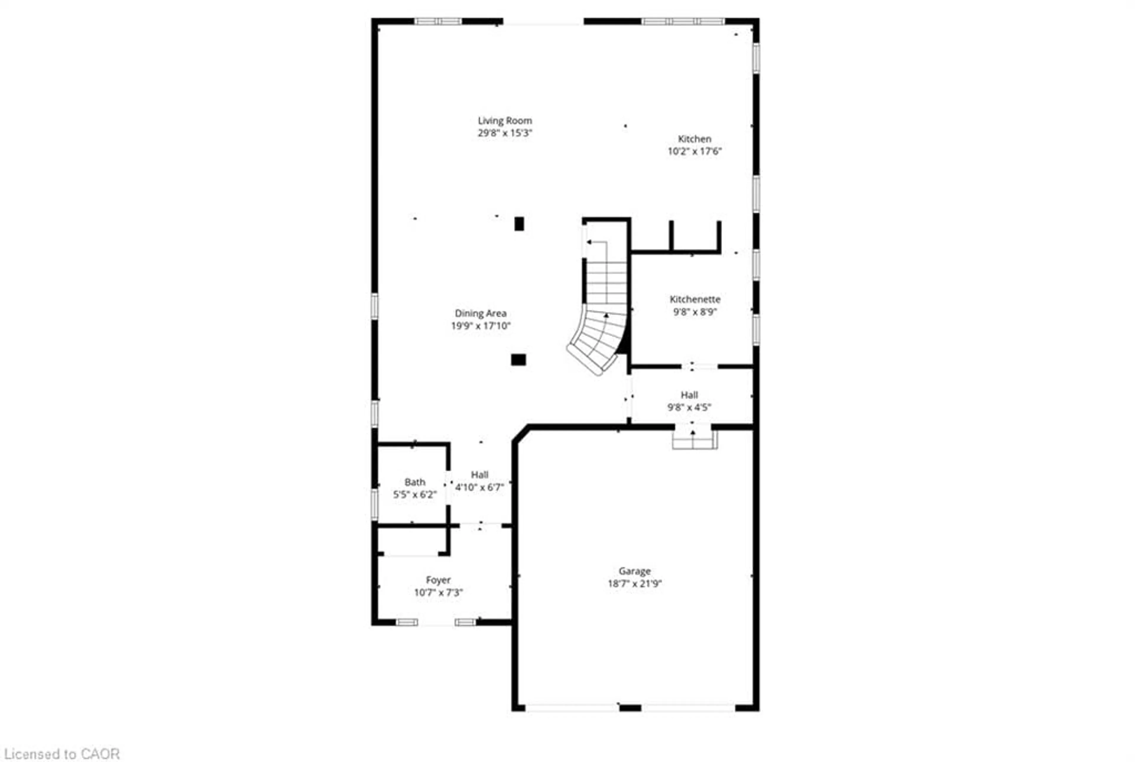 Floor plan for 755 Pasture Rose St, Waterloo Ontario N2V 0C4