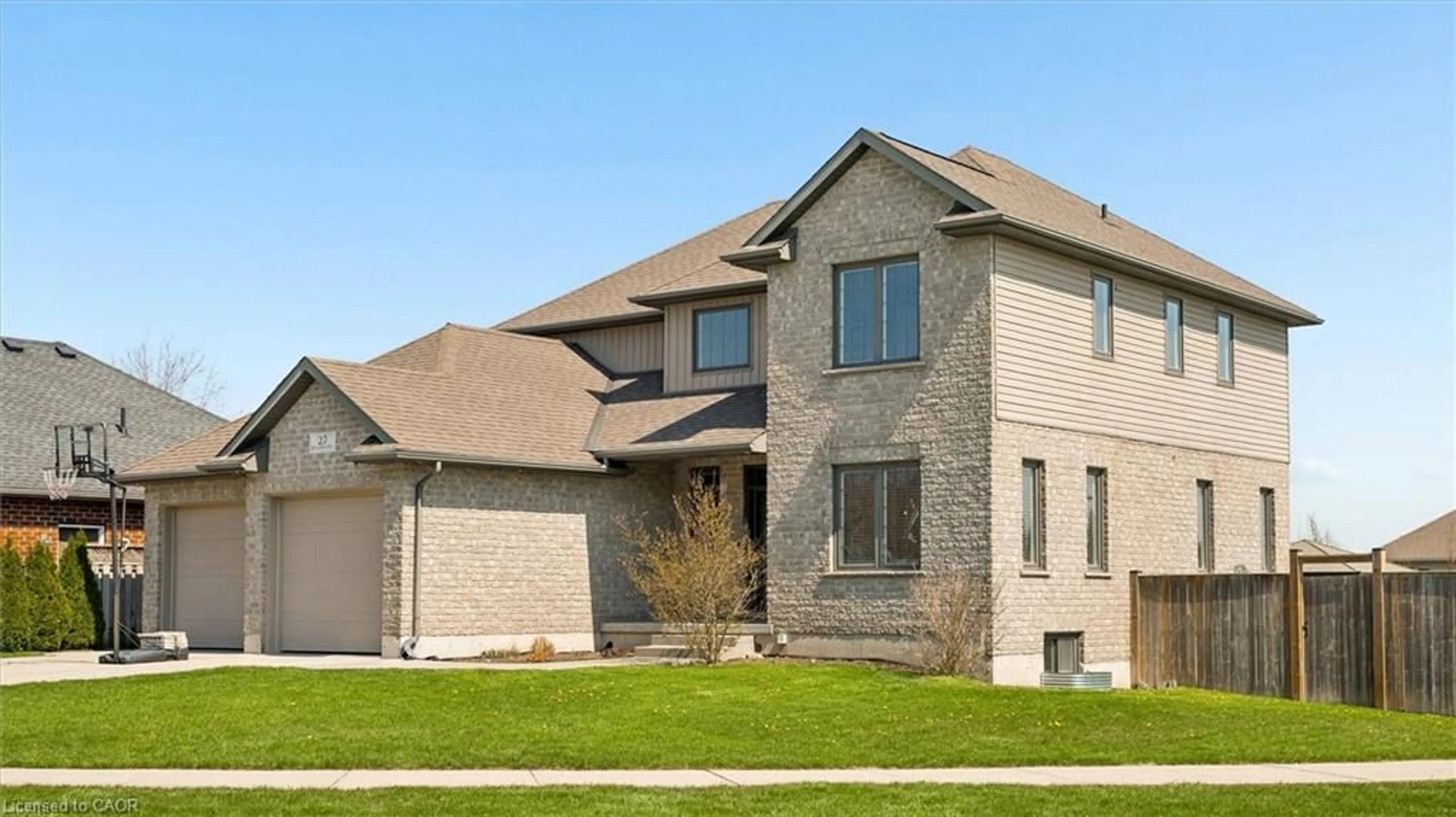 Home with brick exterior material, street for 27 River Run Rd, Drayton Ontario N0G 1P0