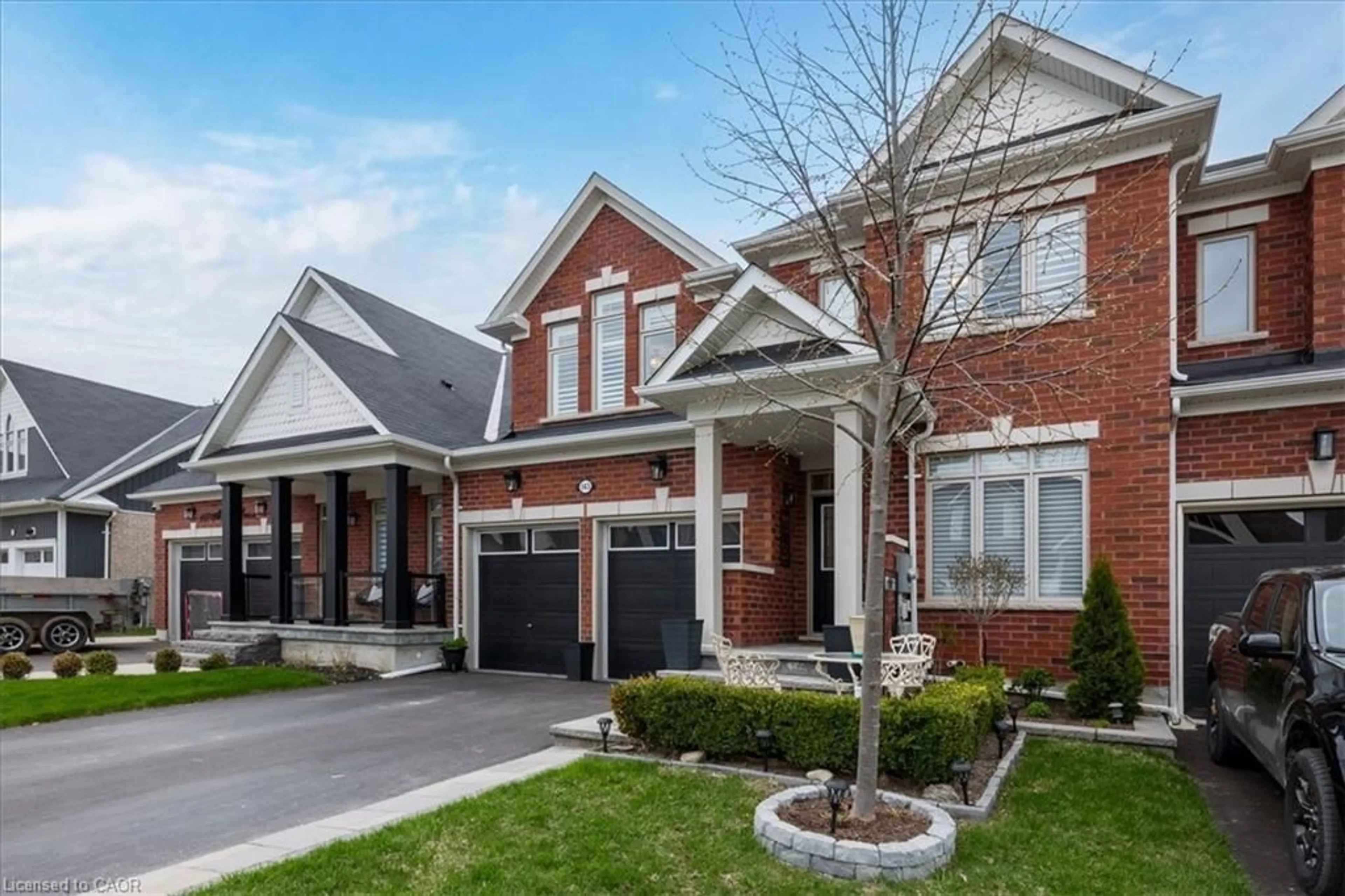 Home with brick exterior material, street for 143 Allegra Dr, Wasaga Beach Ontario L9Z 0H6