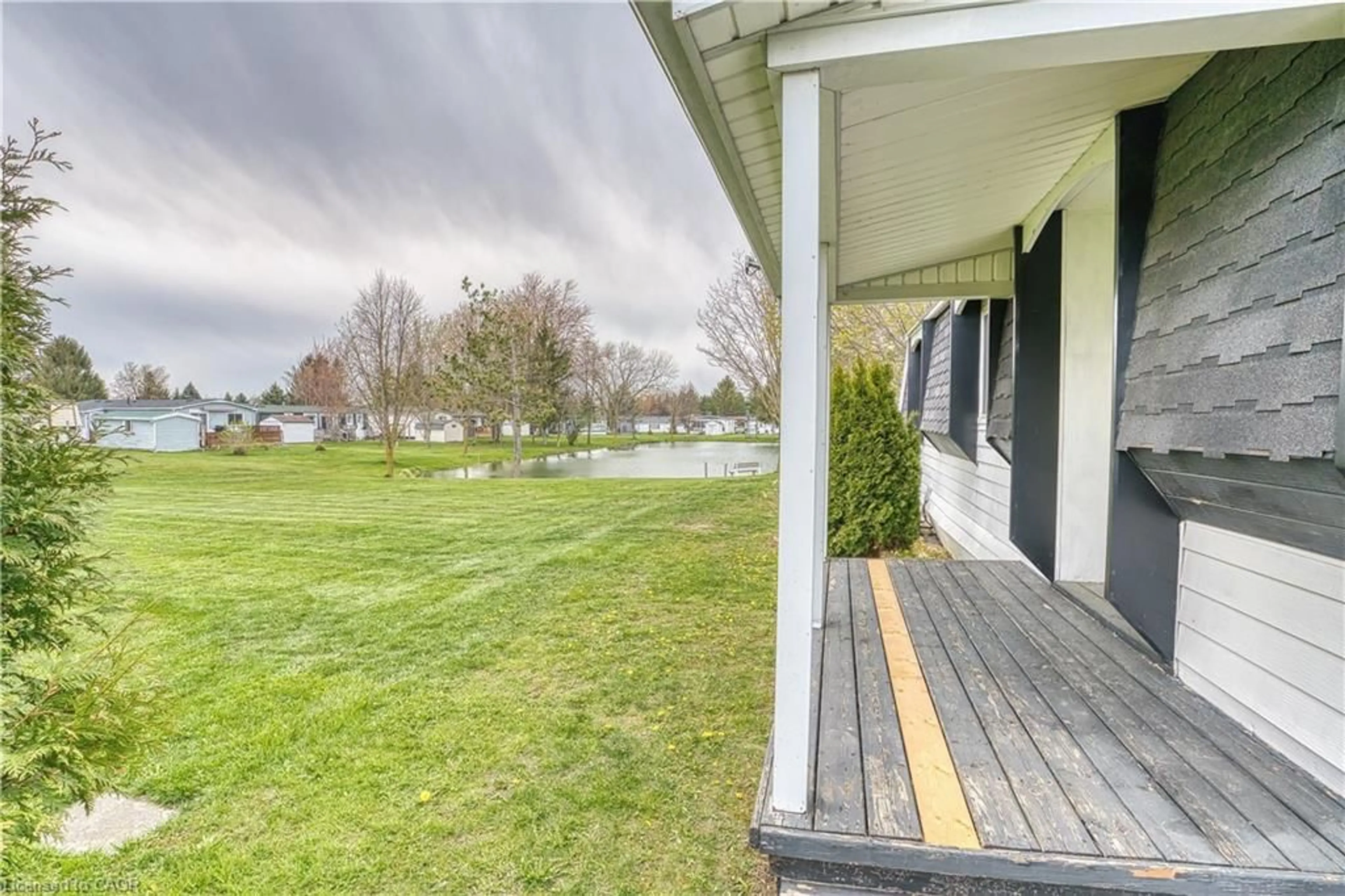 A pic from outside/outdoor area/front of a property/back of a property/a pic from drone, water/lake/river/ocean view for 71 Fairview Cres, Listowel Ontario N4W 3G8