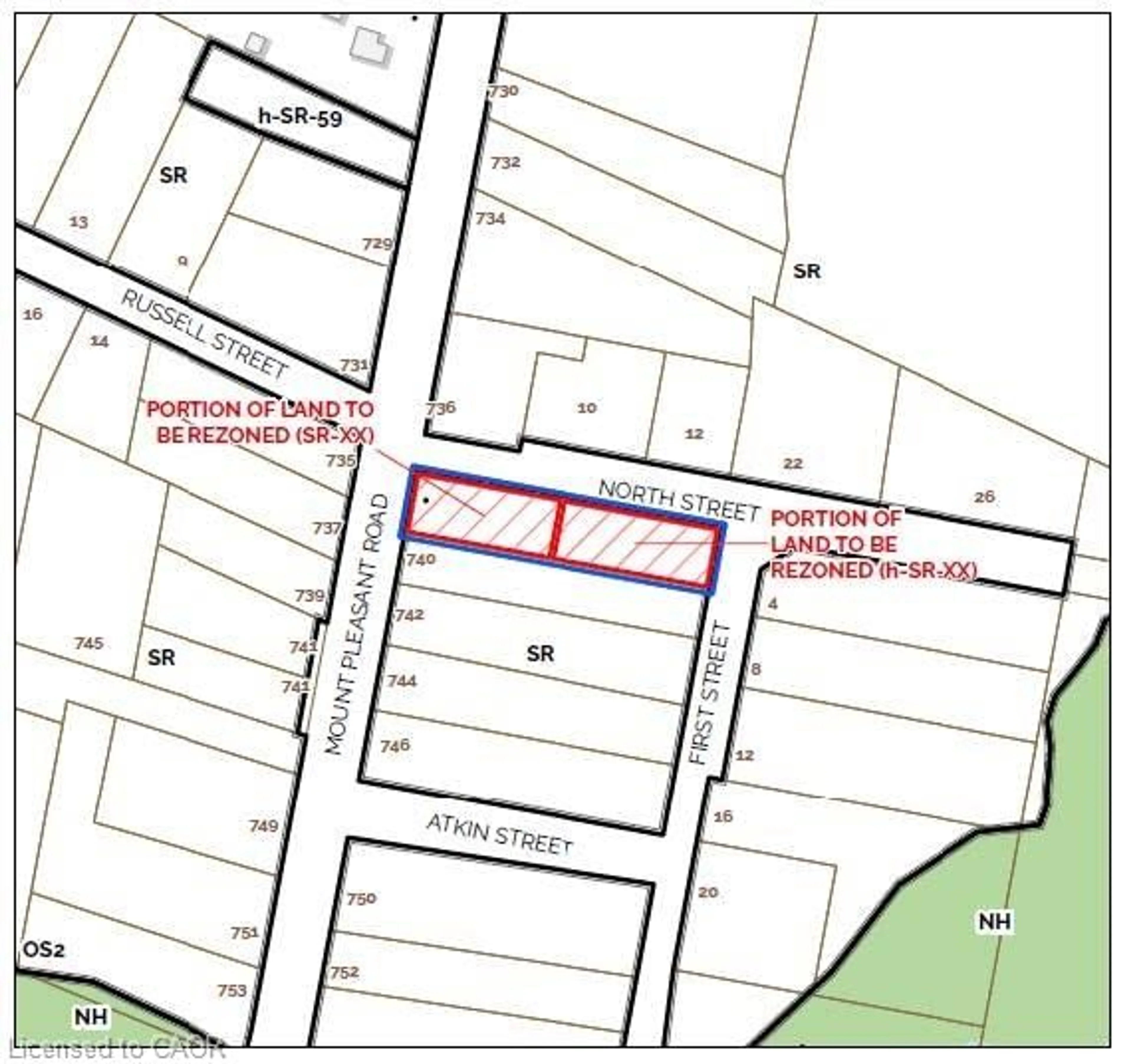 Picture of a map for 738 Mount Pleasant Rd, Mount Pleasant Ontario N0E 1K0