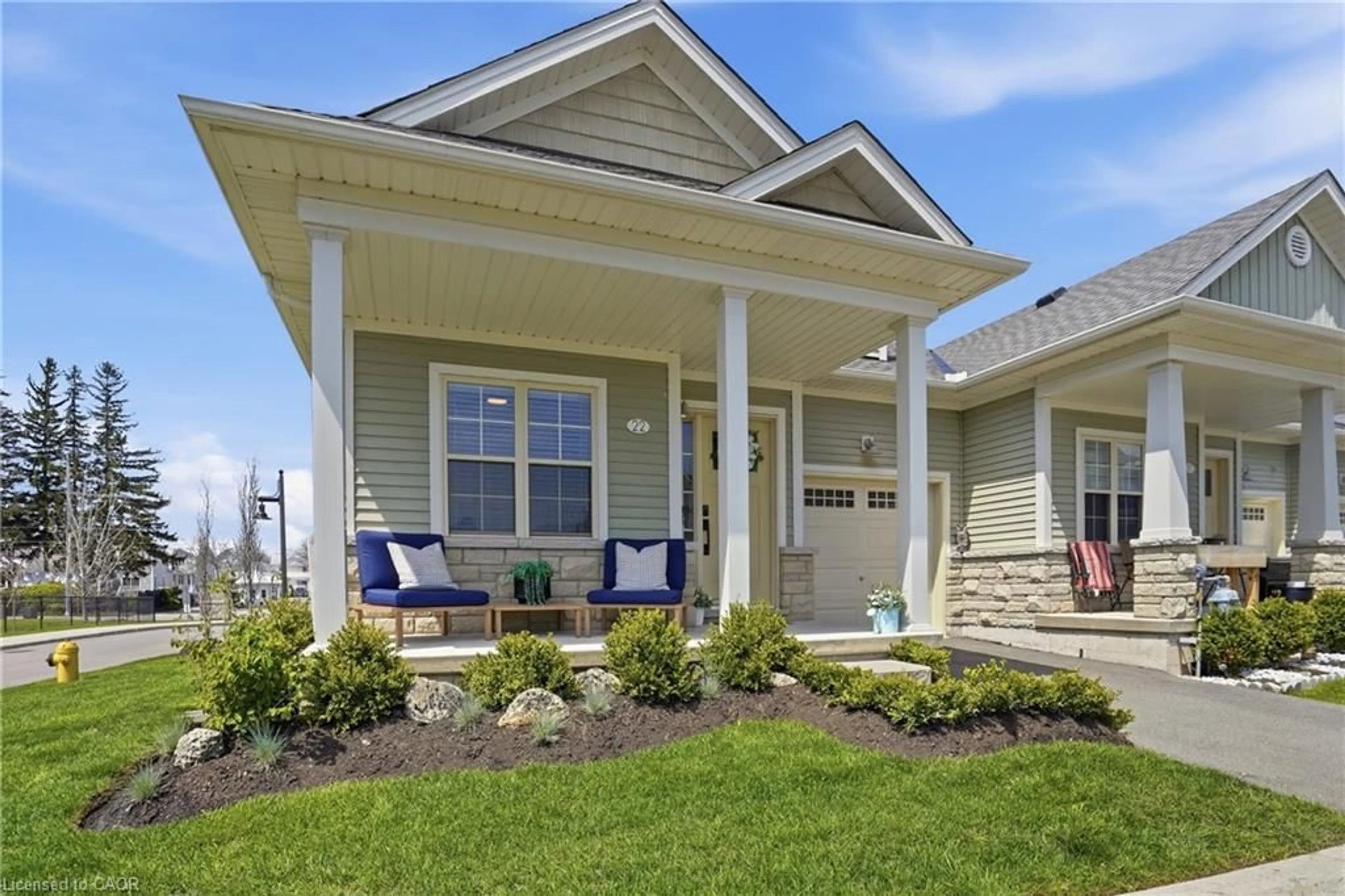 Home with vinyl exterior material, street for 22 South Coast Cir, Crystal Beach Ontario L0S 1B0
