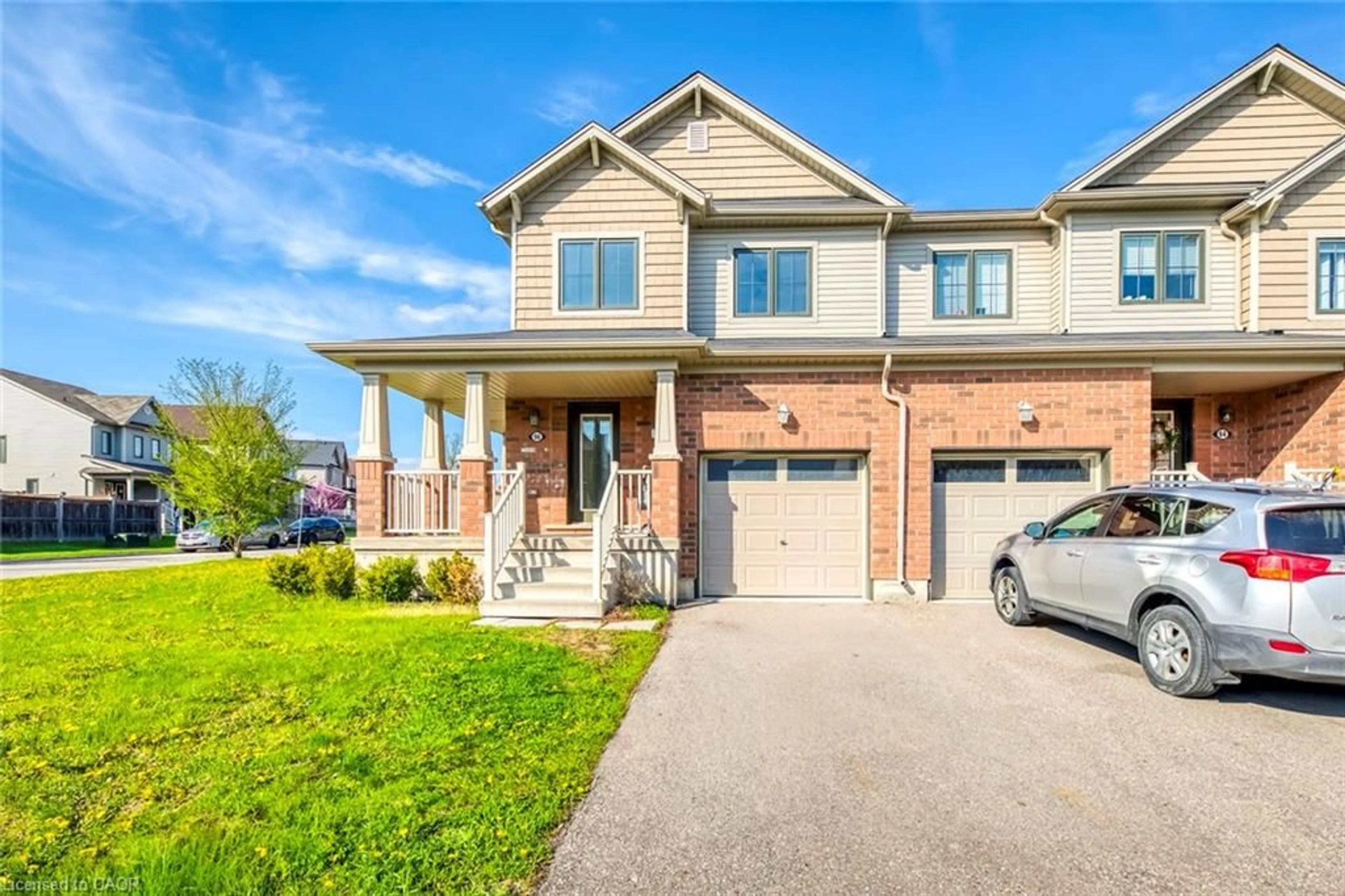 Home with brick exterior material, street for 96 Arnold Marshall Blvd, Caledonia Ontario N3W 0B6