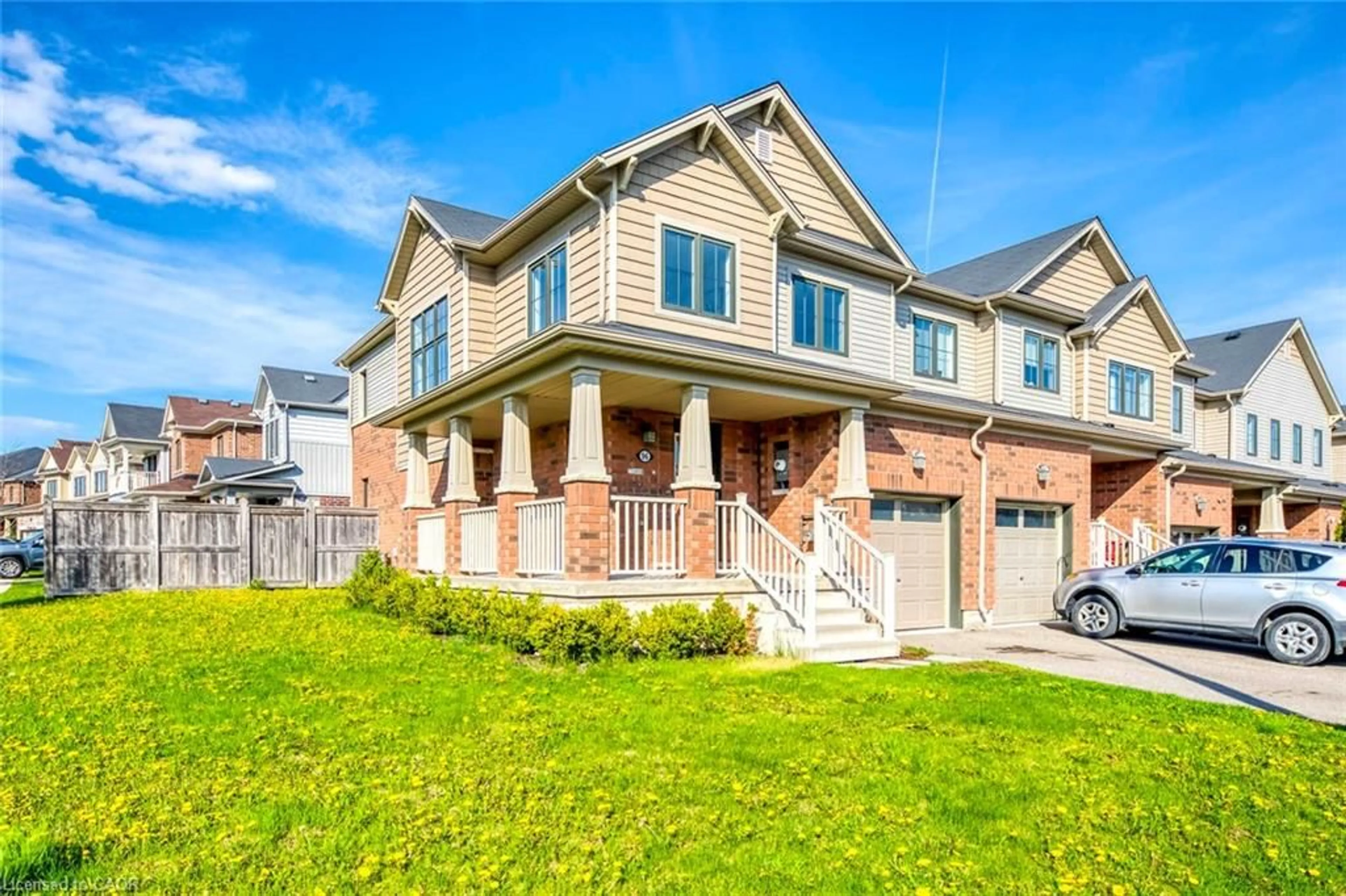 Home with brick exterior material, street for 96 Arnold Marshall Blvd, Caledonia Ontario N3W 0B6