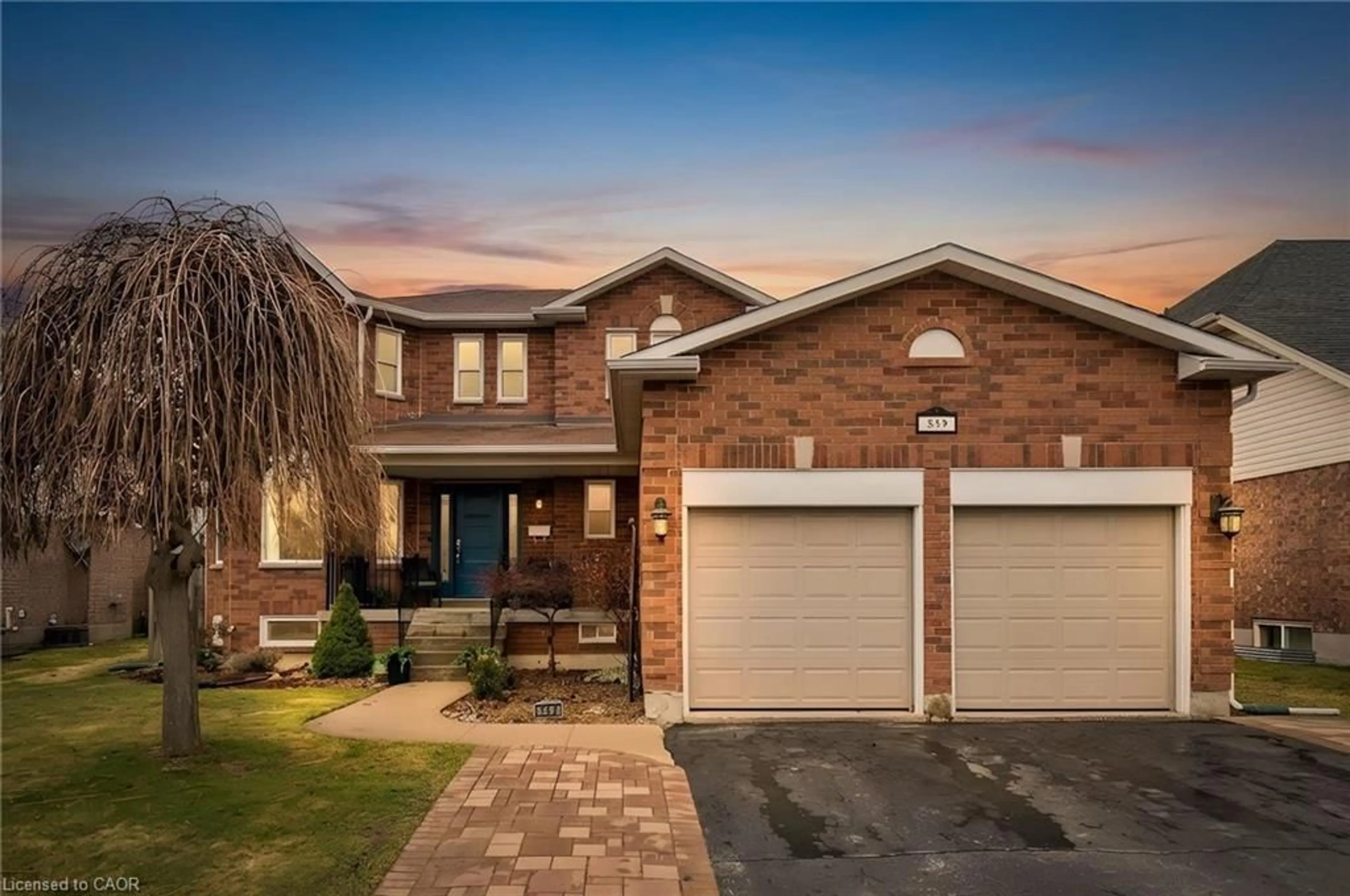 Home with brick exterior material, street for 339 Daniel Cres, Elora Ontario N0B 1S0