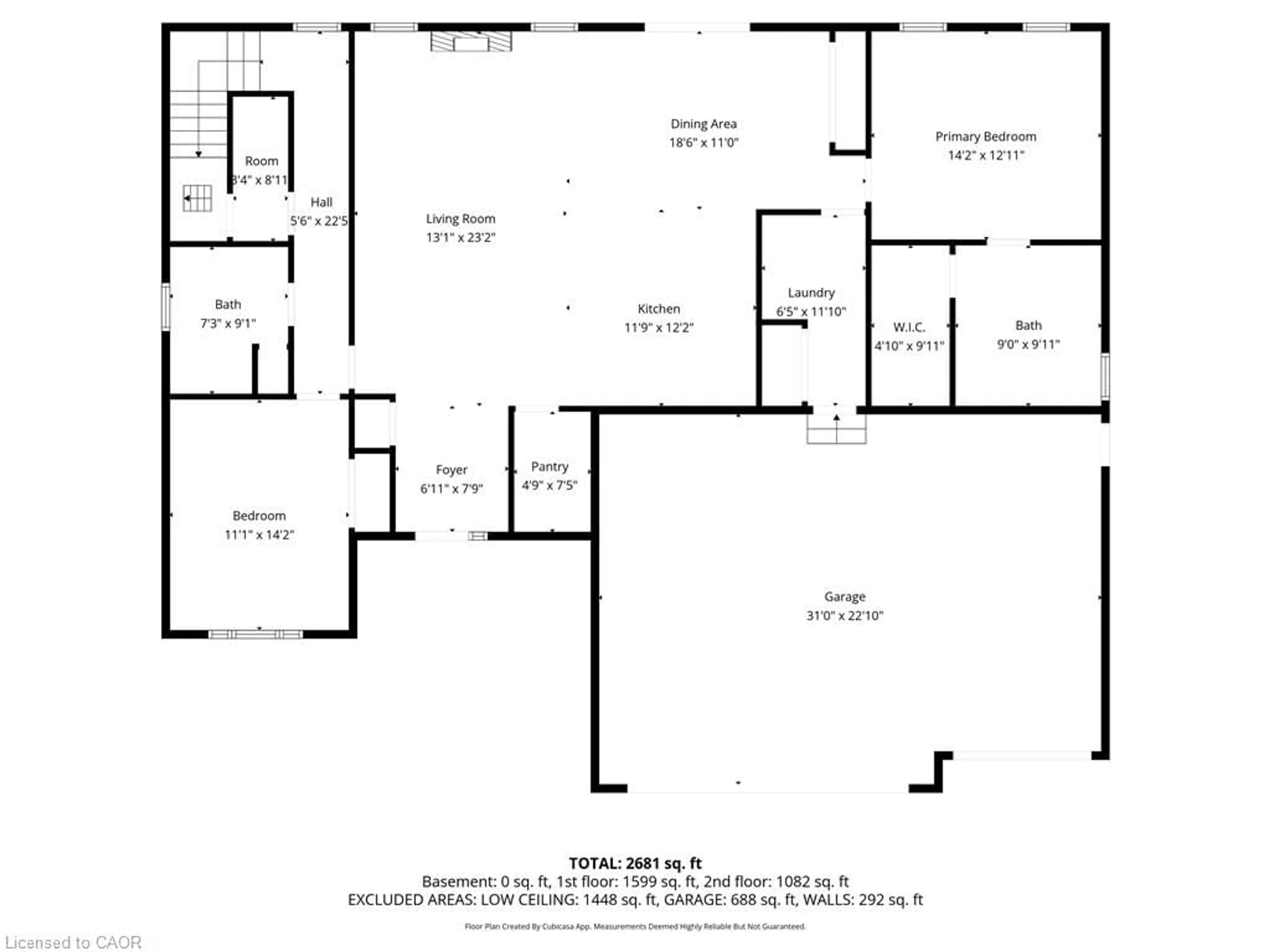 Floor plan for 104 Neva Rd, Ridgeway Ontario L0S 1N0
