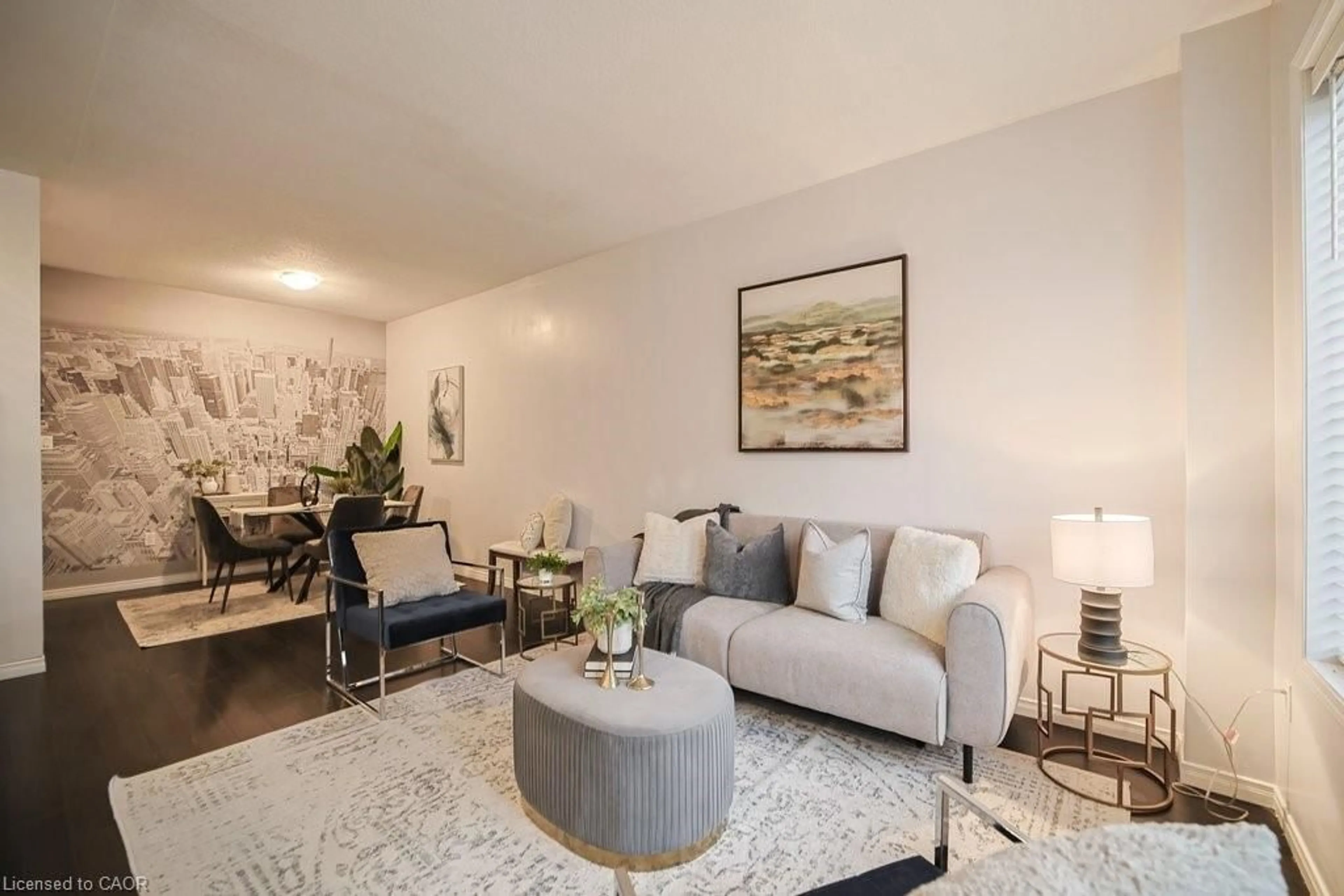 Living room with furniture, unknown for 21 Diana Ave #74, Brantford Ontario N3T 0G2