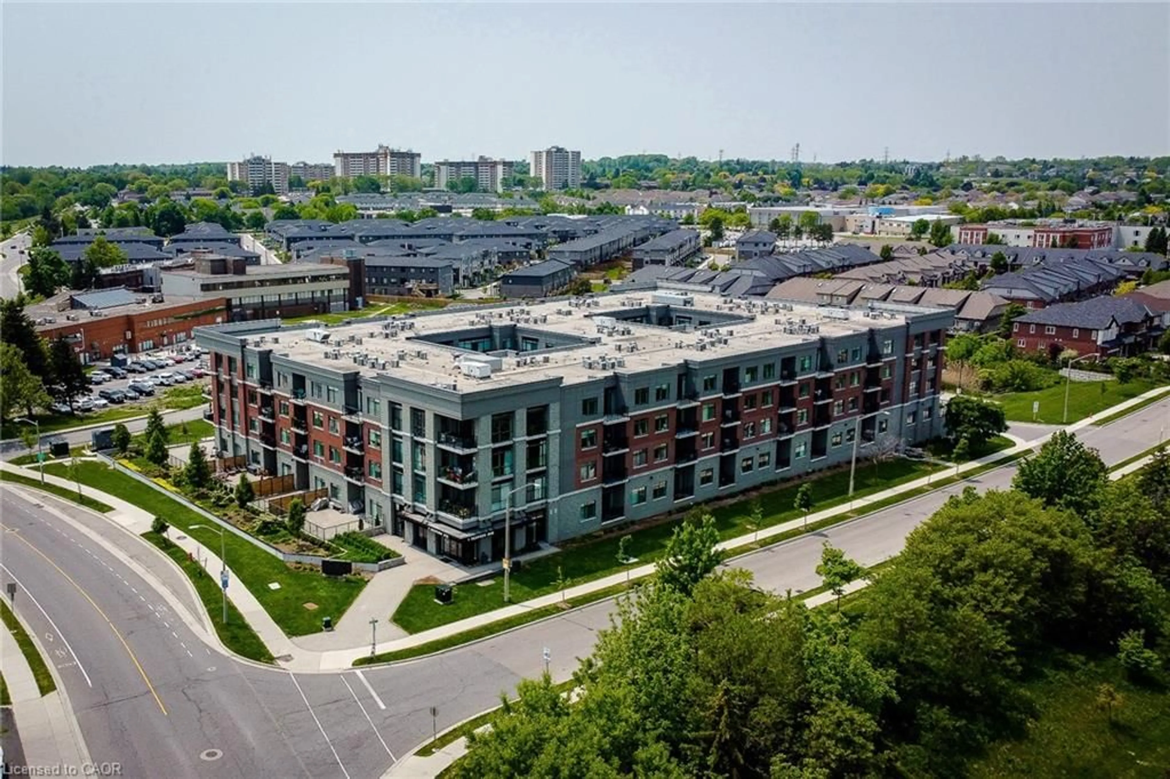 A pic from outside/outdoor area/front of a property/back of a property/a pic from drone, unknown for 1 Redfern Ave #217, Hamilton Ontario L9C 0E6