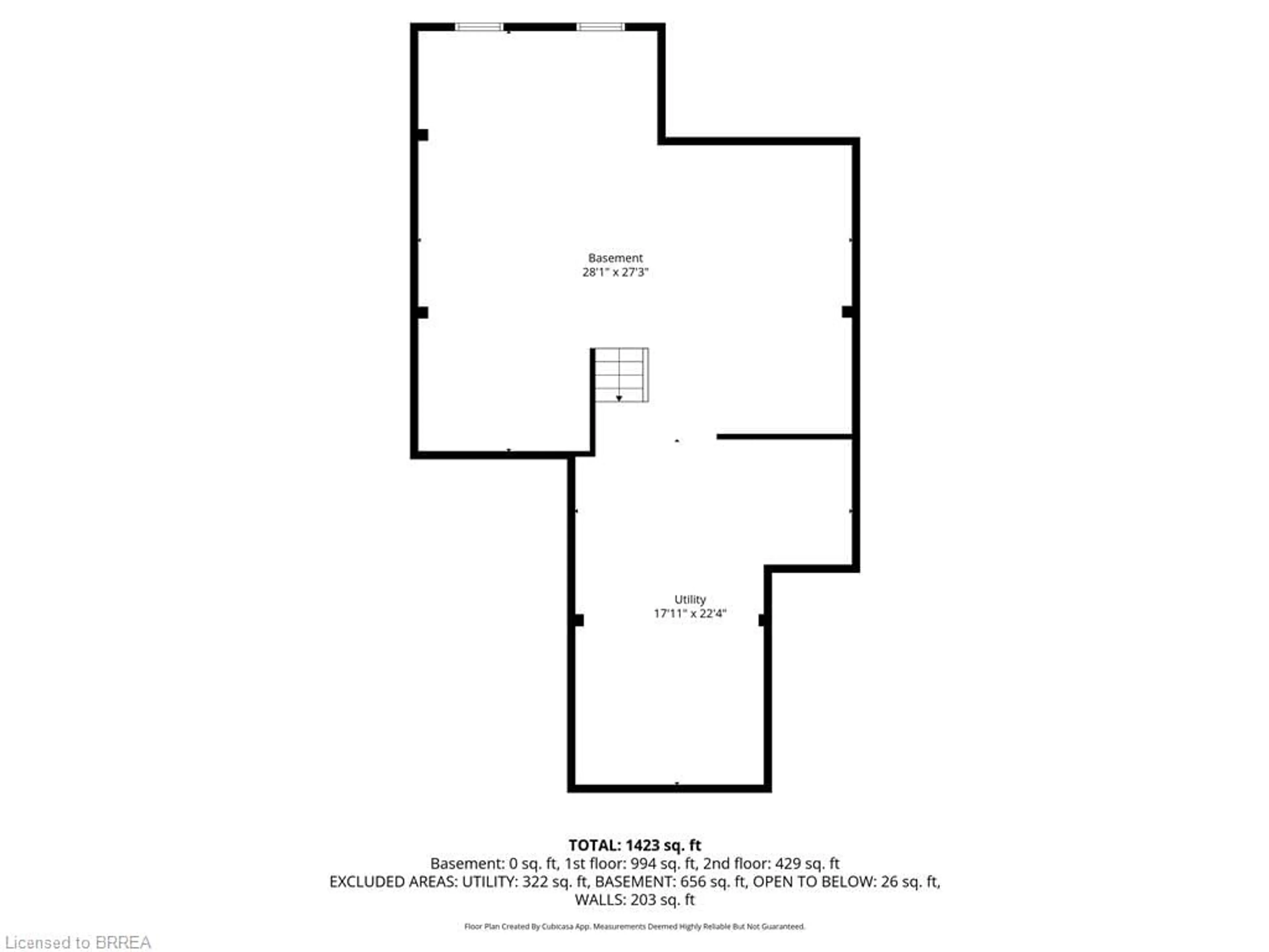 Floor plan for 35 Gaydon Way, Brantford Ontario N3T 6P7