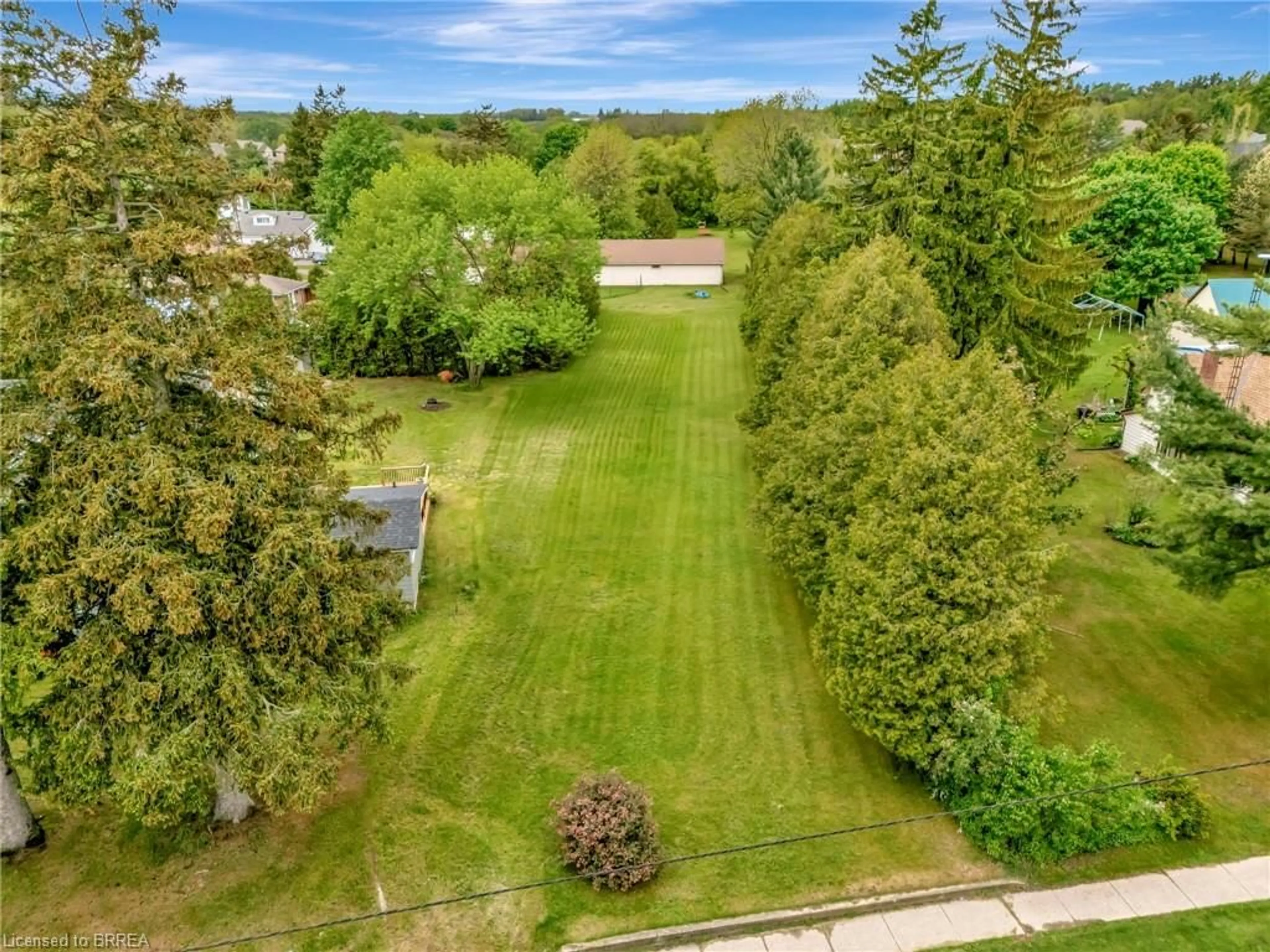 A pic from outside/outdoor area/front of a property/back of a property/a pic from drone, unknown for 729-B Mount Pleasant Rd, Mount Pleasant Ontario N0E 1K0