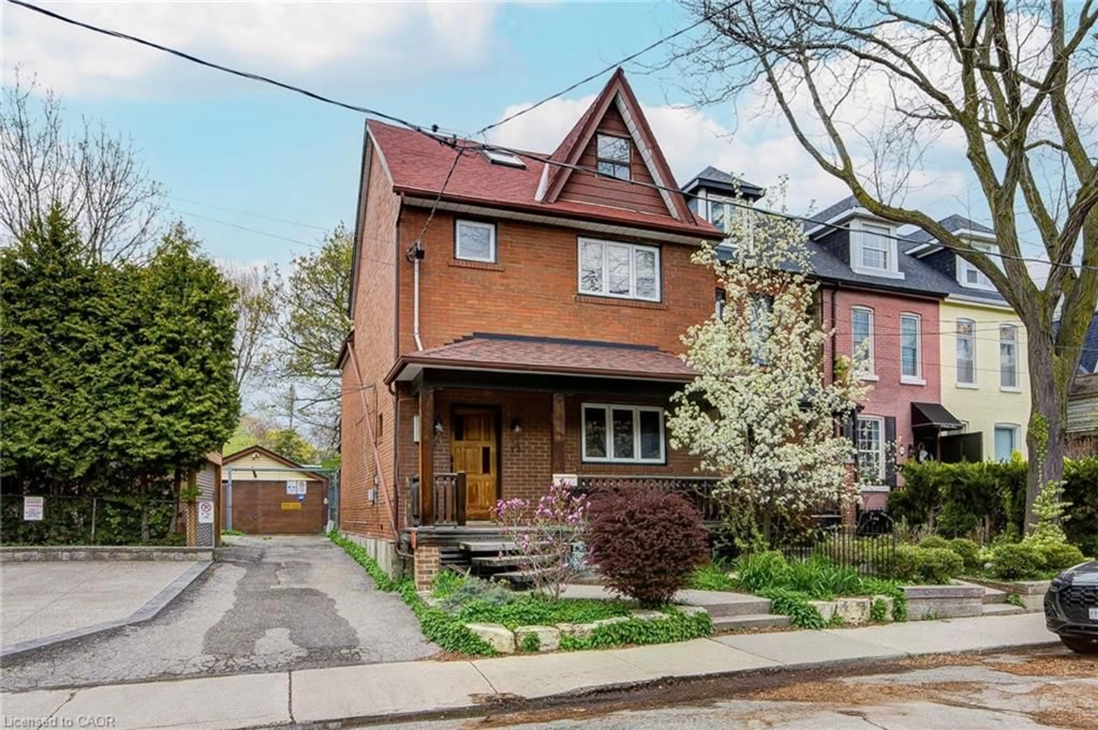 Home with brick exterior material, street for 34 Saunders Ave, Toronto Ontario M6R 1B8