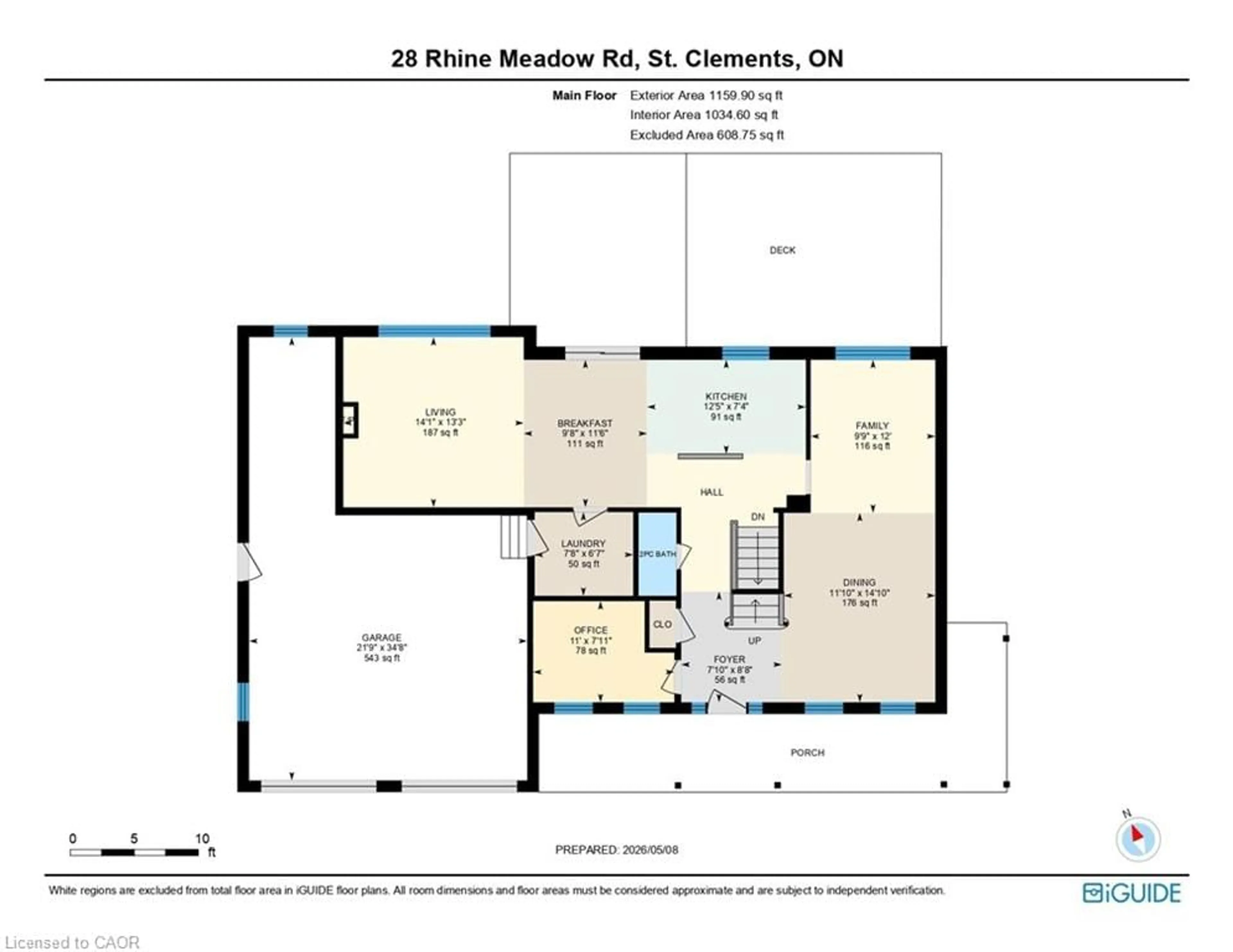 Floor plan for 28 Rhine Meadow Rd, Heidelberg Ontario N0B 1Y0
