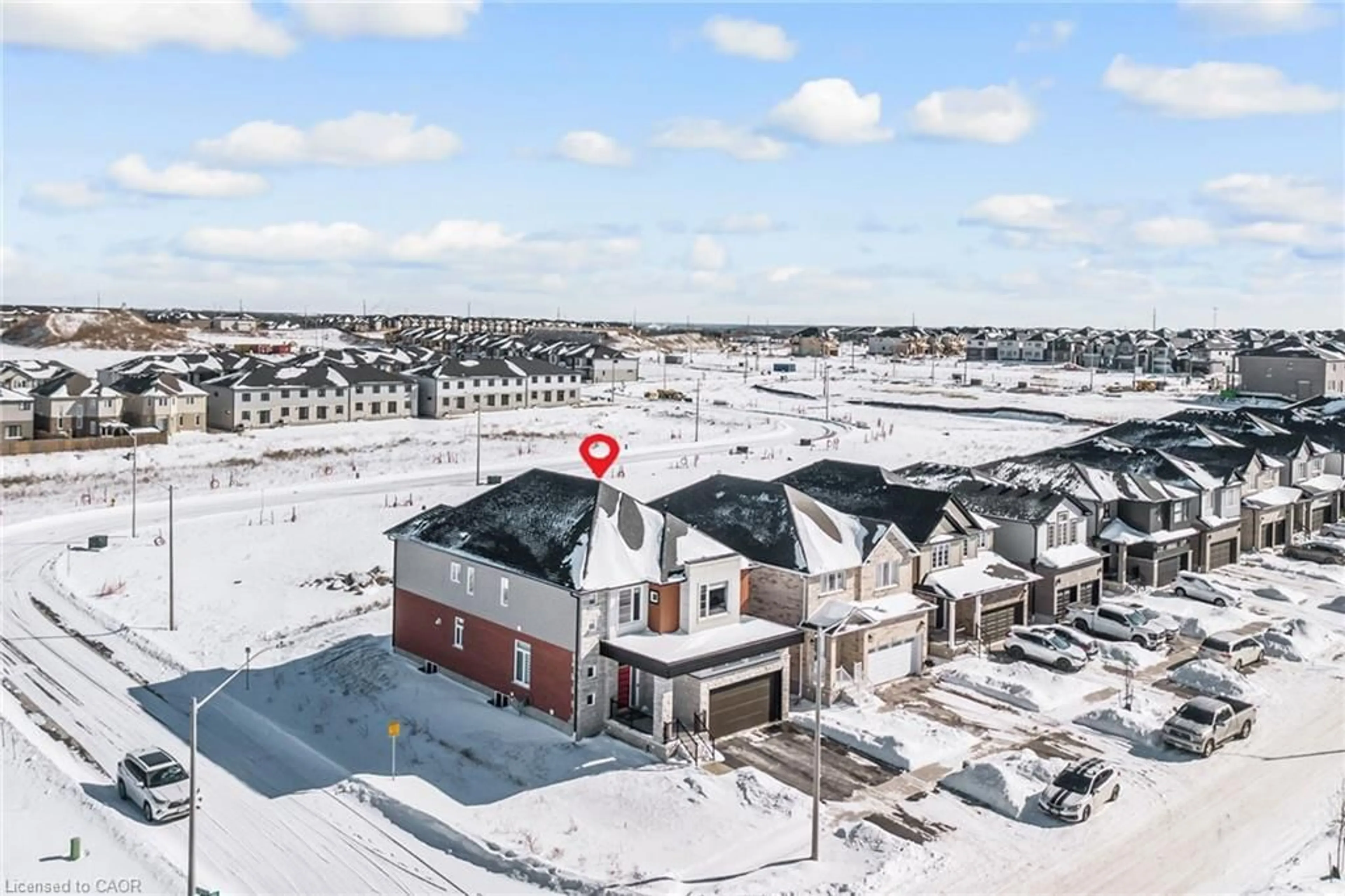 A pic from outside/outdoor area/front of a property/back of a property/a pic from drone, unknown for 158 Savannah Ridge Dr, Paris Ontario N3L 0L5
