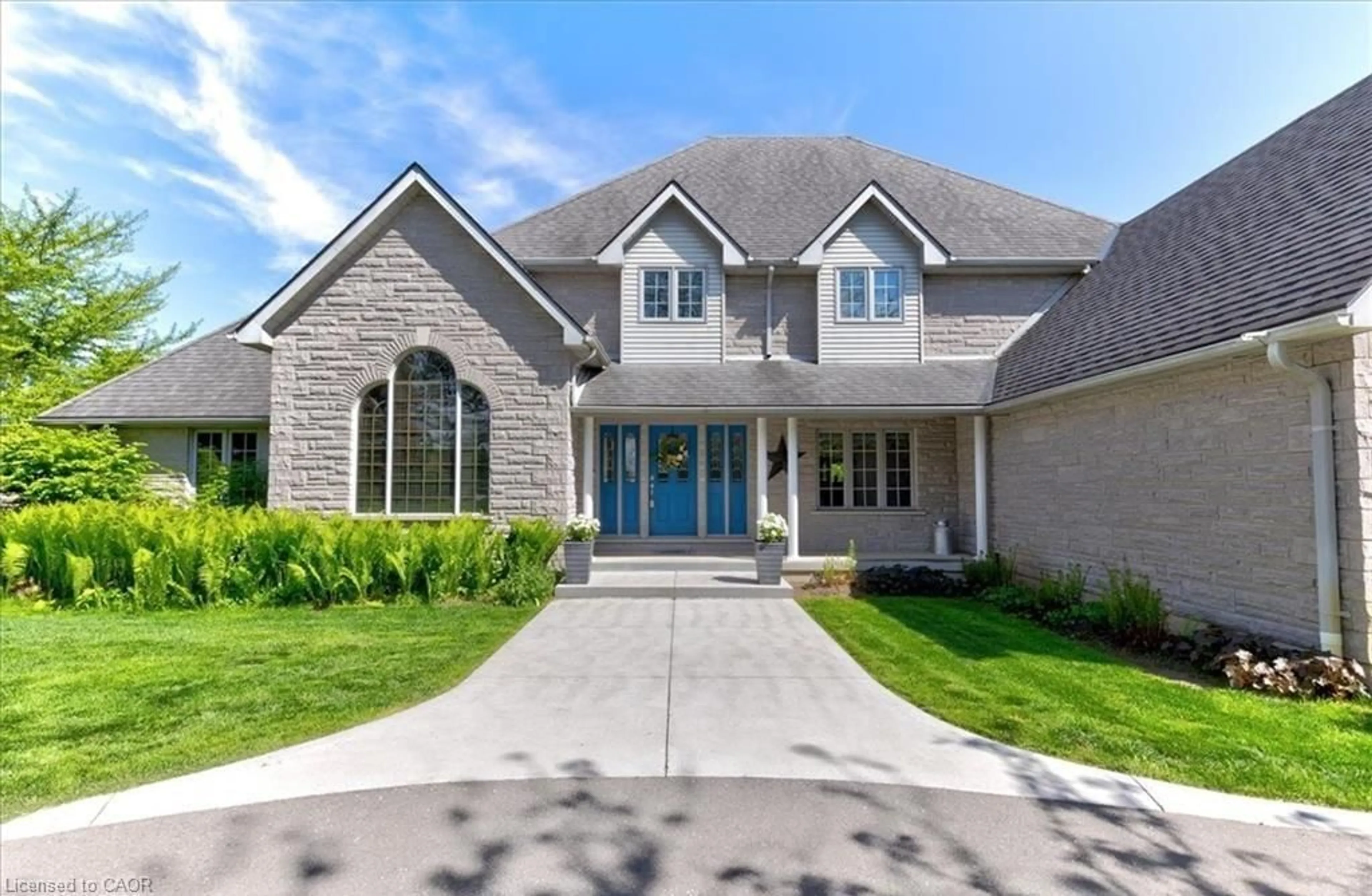 Home with brick exterior material, street for 2 Hickory Hollow, St. George Ontario N0E 1N0