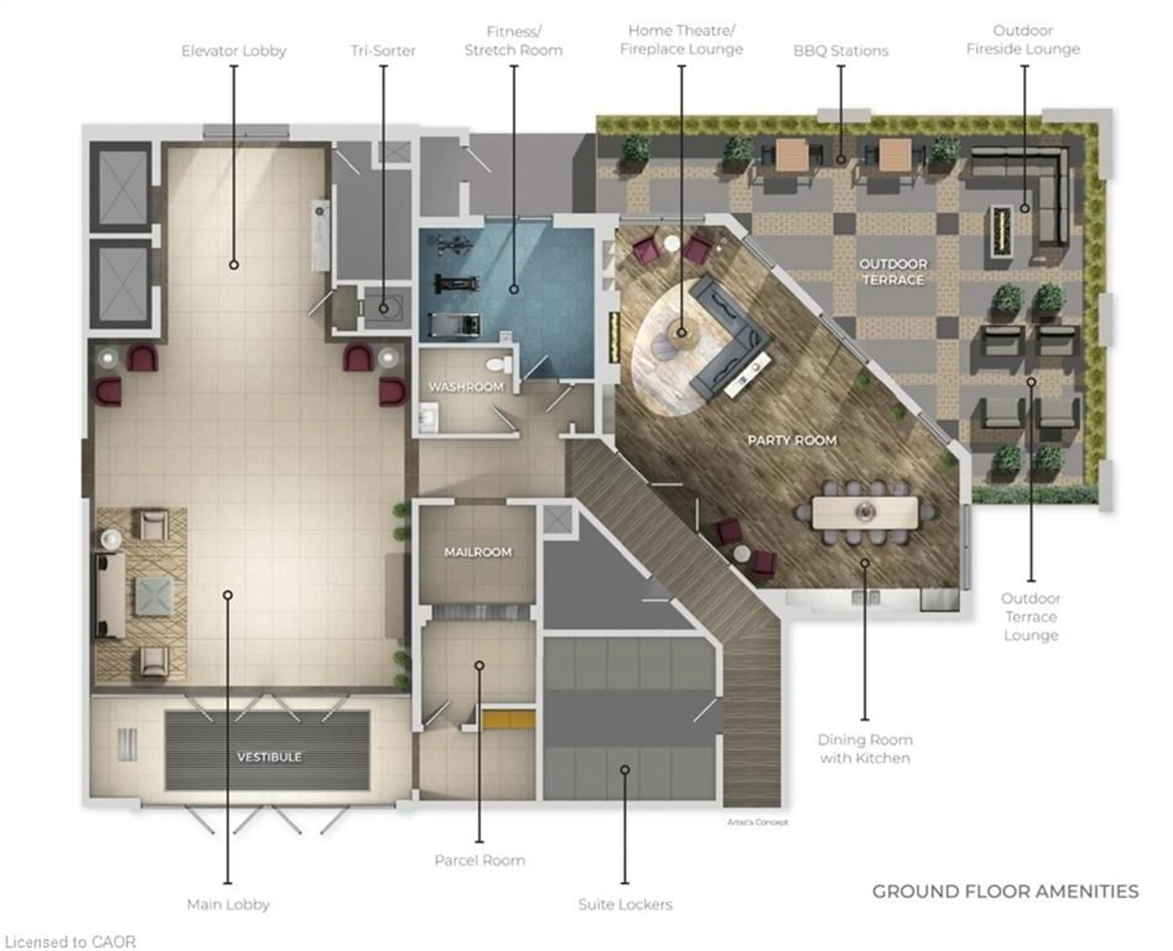 Floor plan for 7549A Kalar Rd #301, Niagara Falls Ontario L2H 3W6