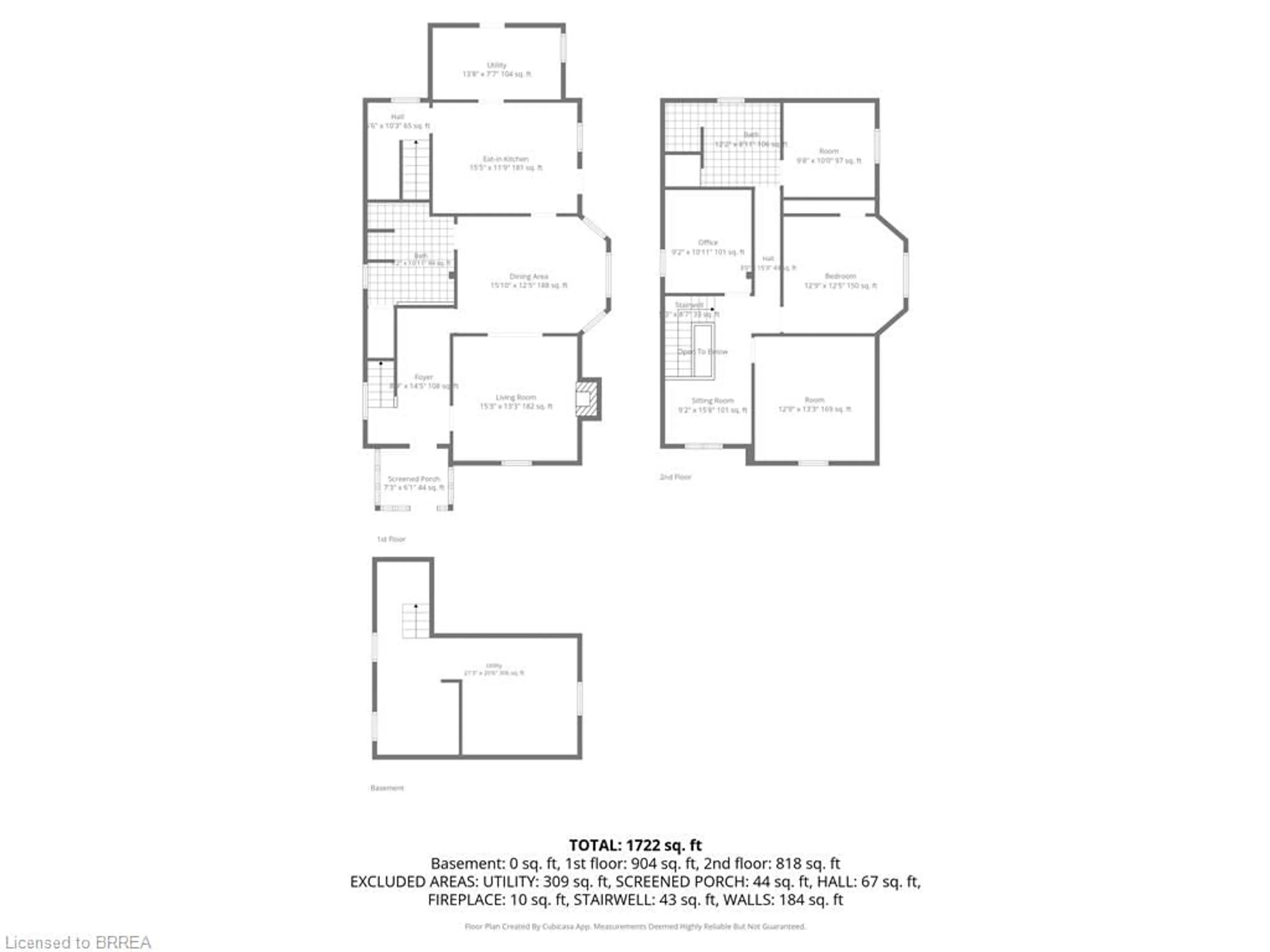 Floor plan for 119 East Ave, Brantford Ontario N3S 3M1