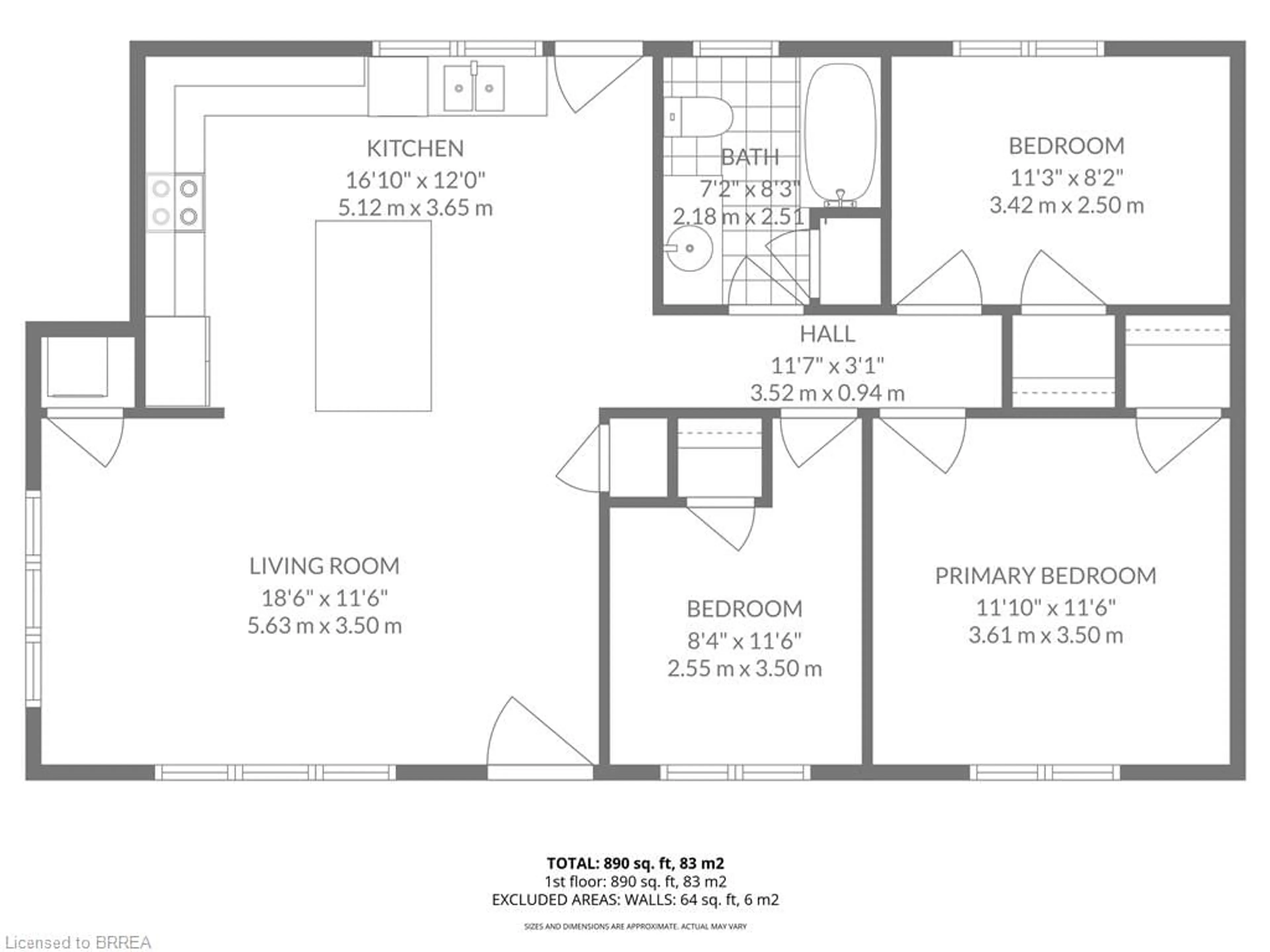 Floor plan for 121 Silver St, Paris Ontario N3L 1V2