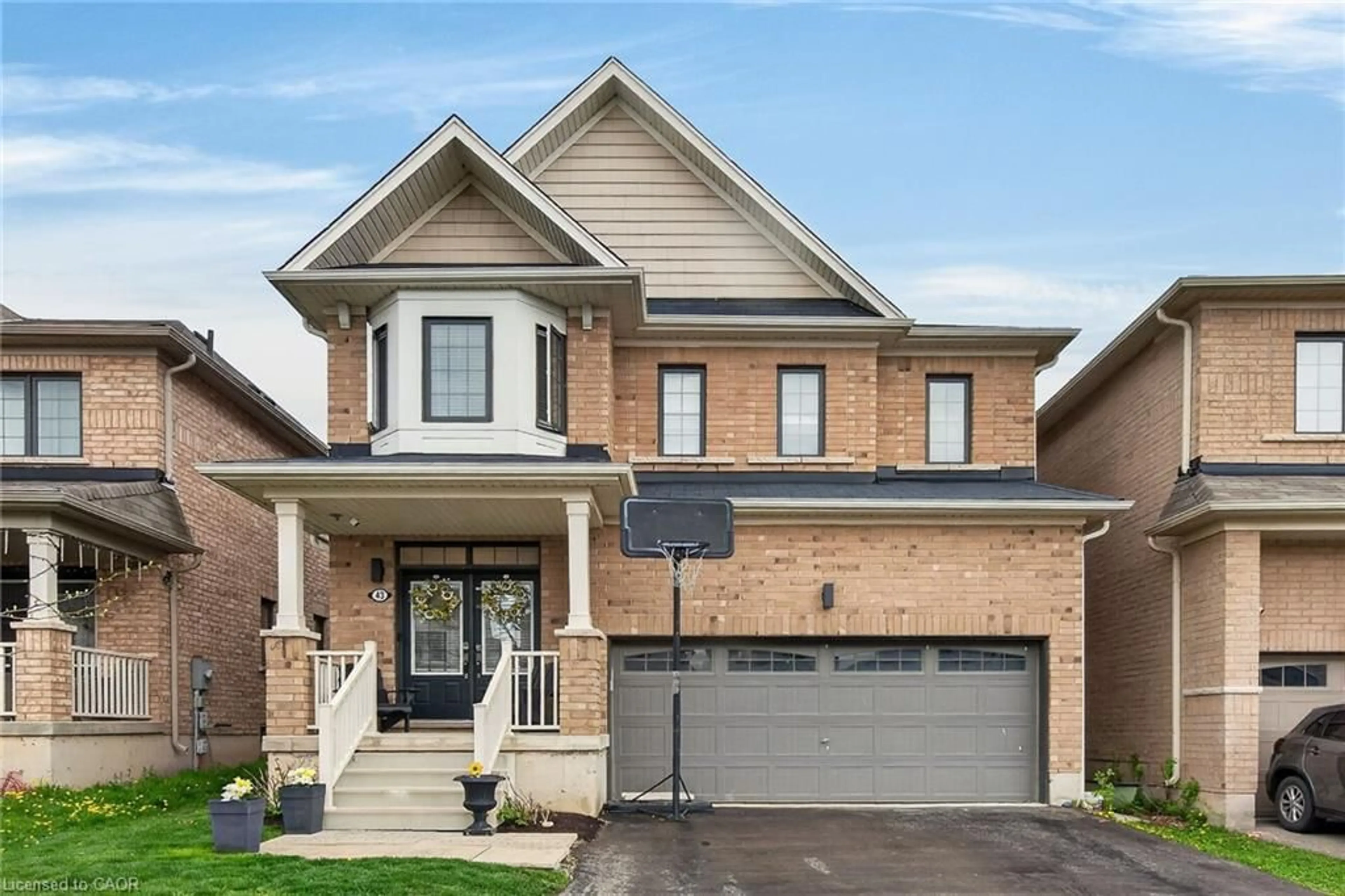 Home with brick exterior material, street for 43 Cromarty Ave, Caledonia Ontario N3W 0B6
