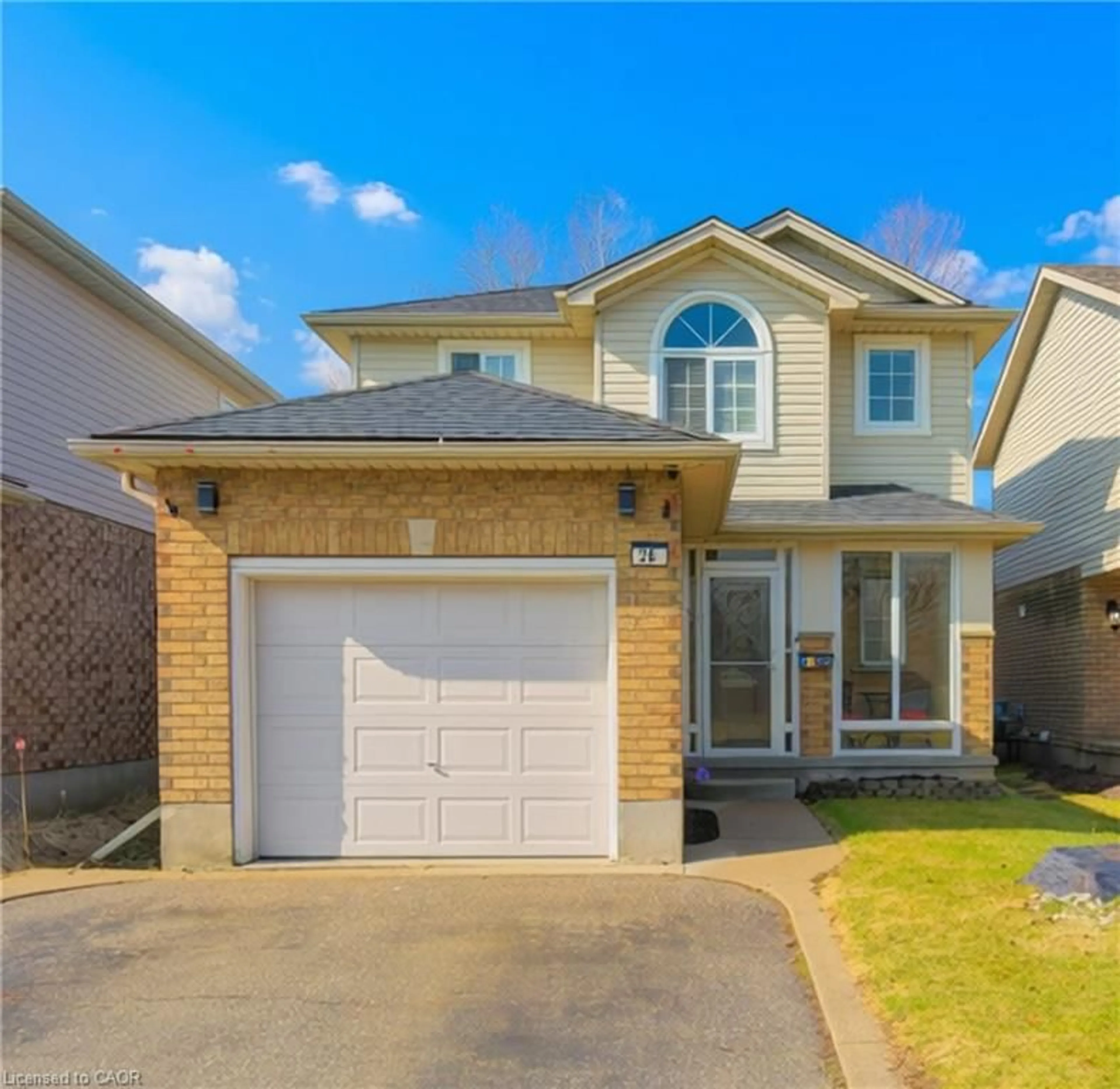 Home with brick exterior material, street for 36 Lilywood Dr, Cambridge Ontario N1P 1G9