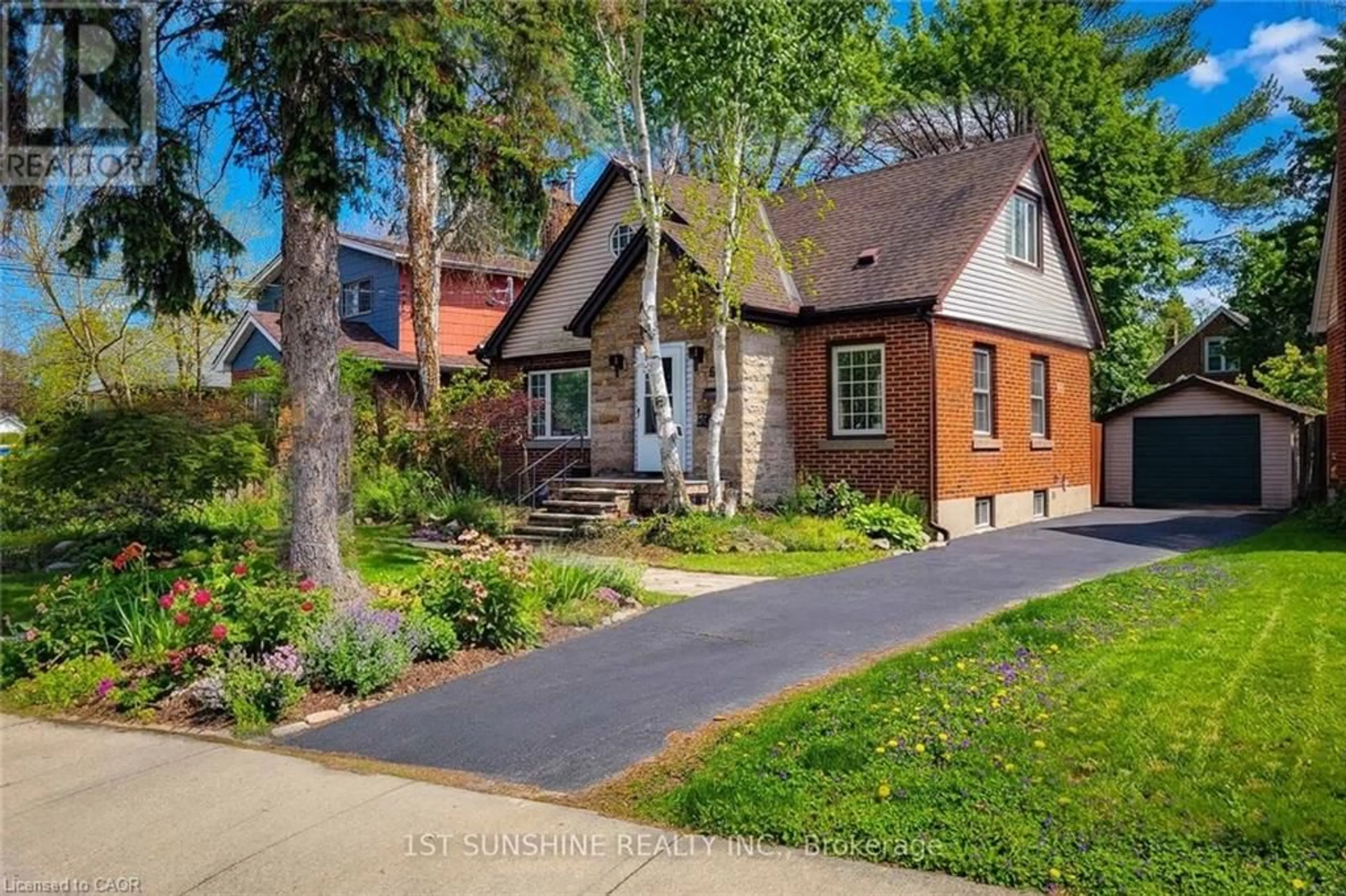 Home with brick exterior material, street for 63 Binkley Cres, Hamilton Ontario L8S 3K8