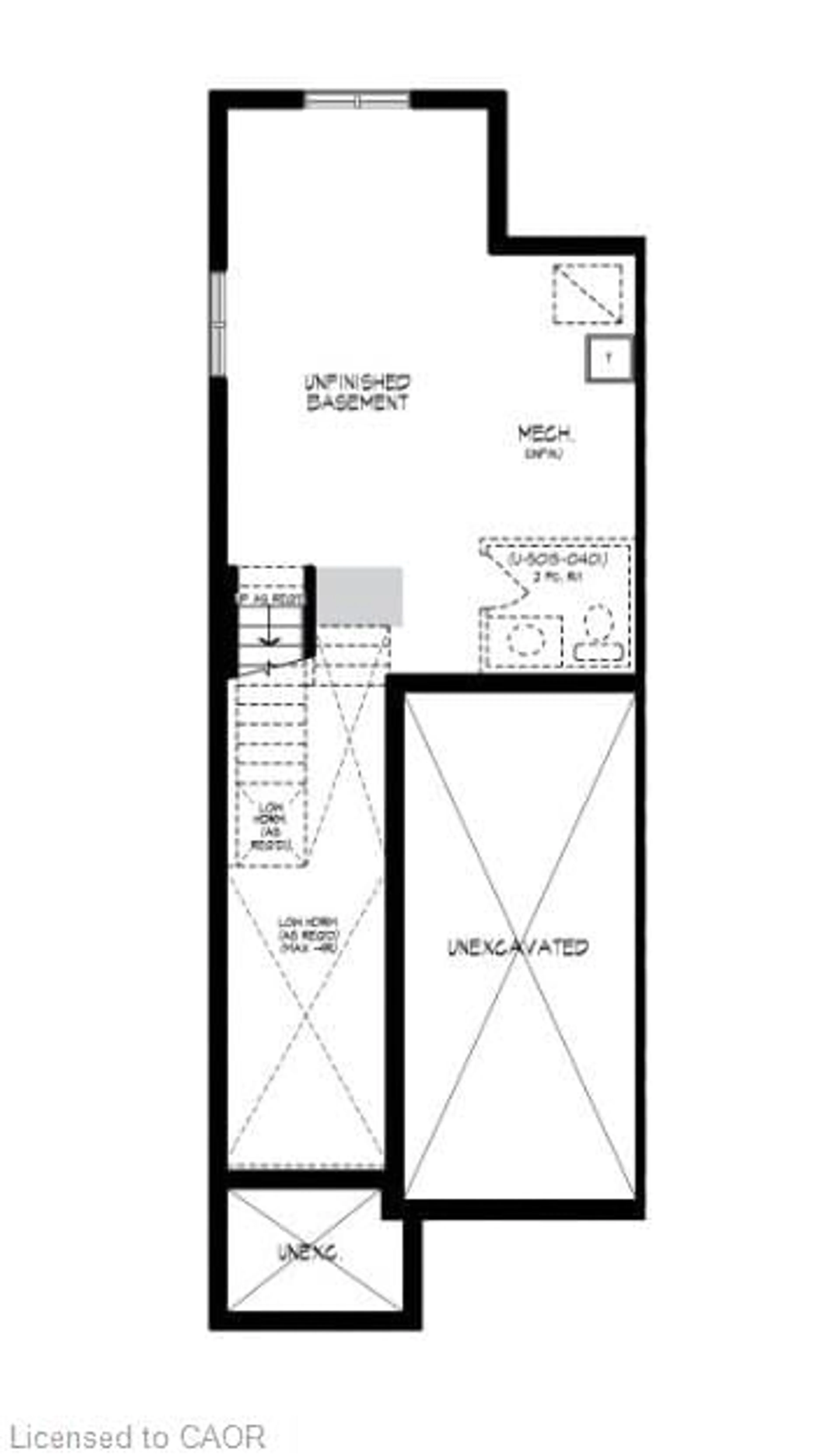 Floor plan for LOT I52 Blair Valley St, Kitchener Ontario N2P 0K7