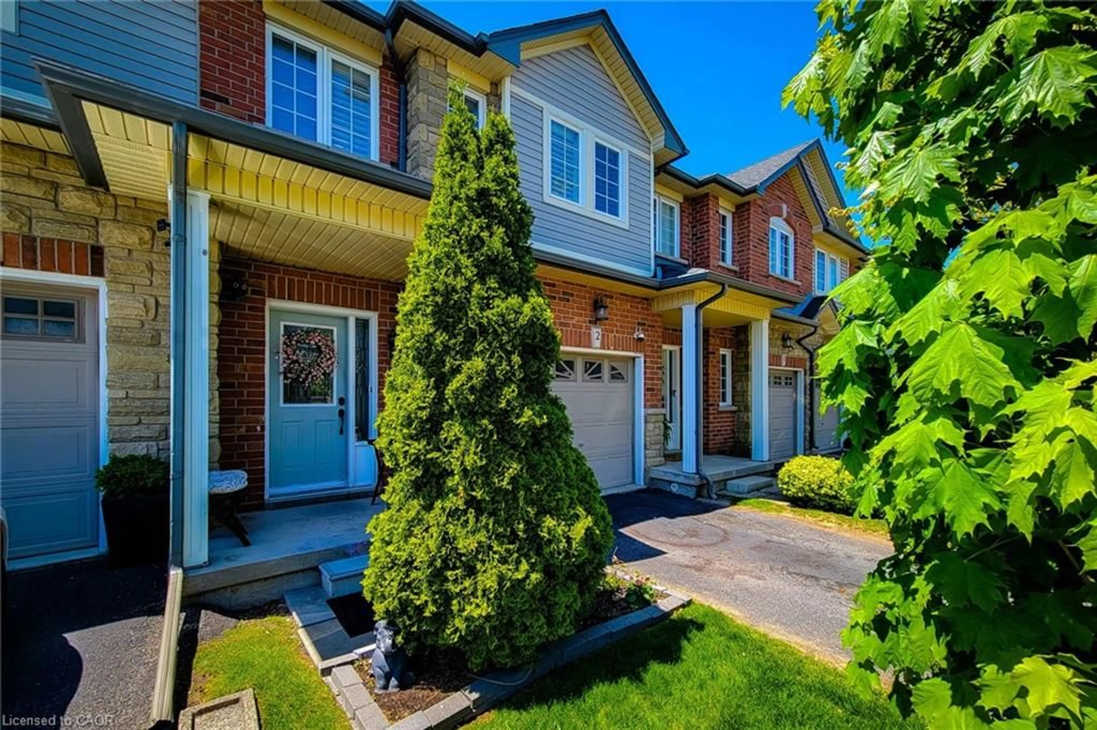 Home with brick exterior material, street for 232 Stonehenge Dr #2, Ancaster Ontario L9K 1R5