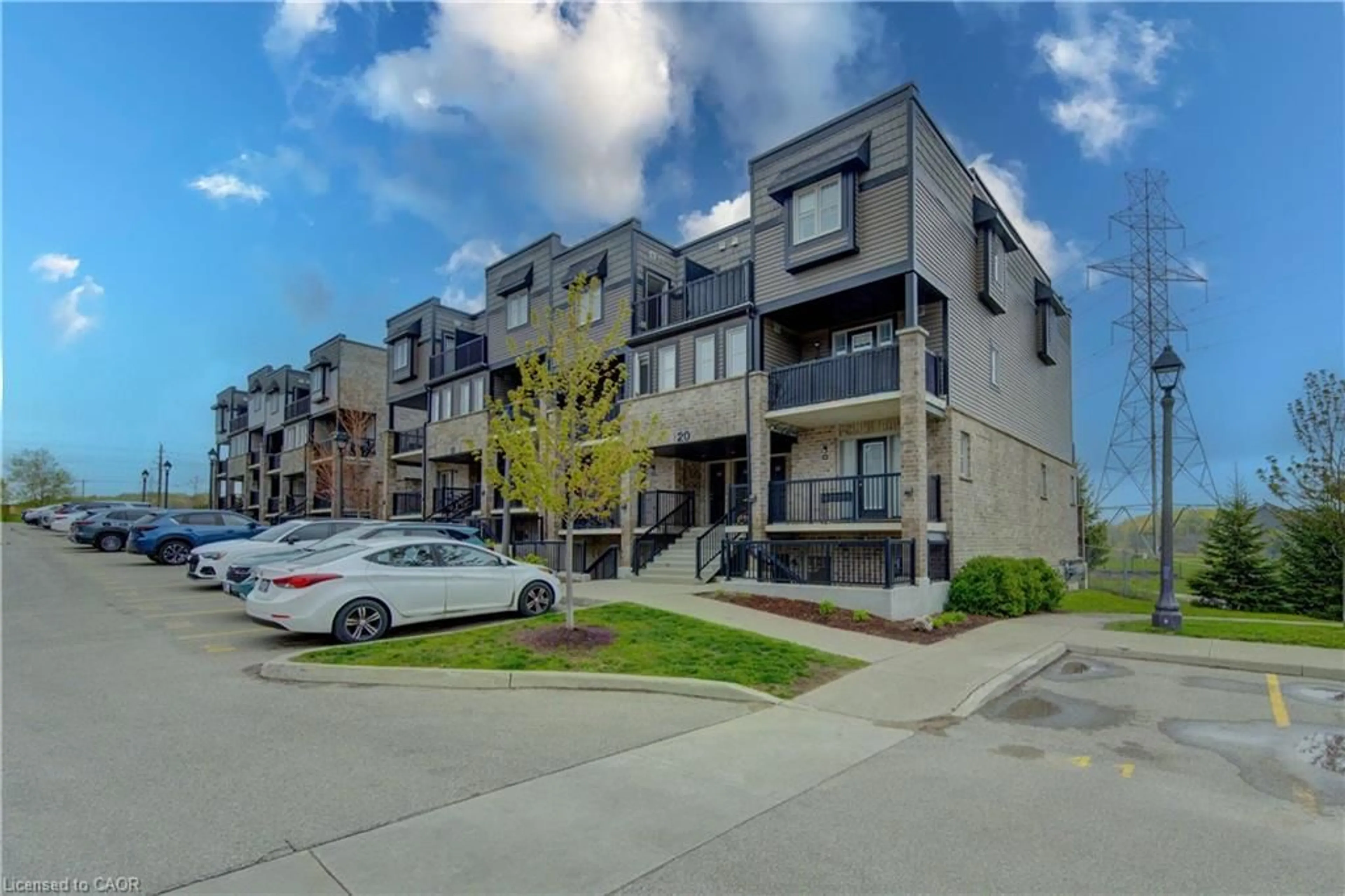 A pic from outside/outdoor area/front of a property/back of a property/a pic from drone, street for 1989 Ottawa St #20H, Kitchener Ontario N2E 0G7