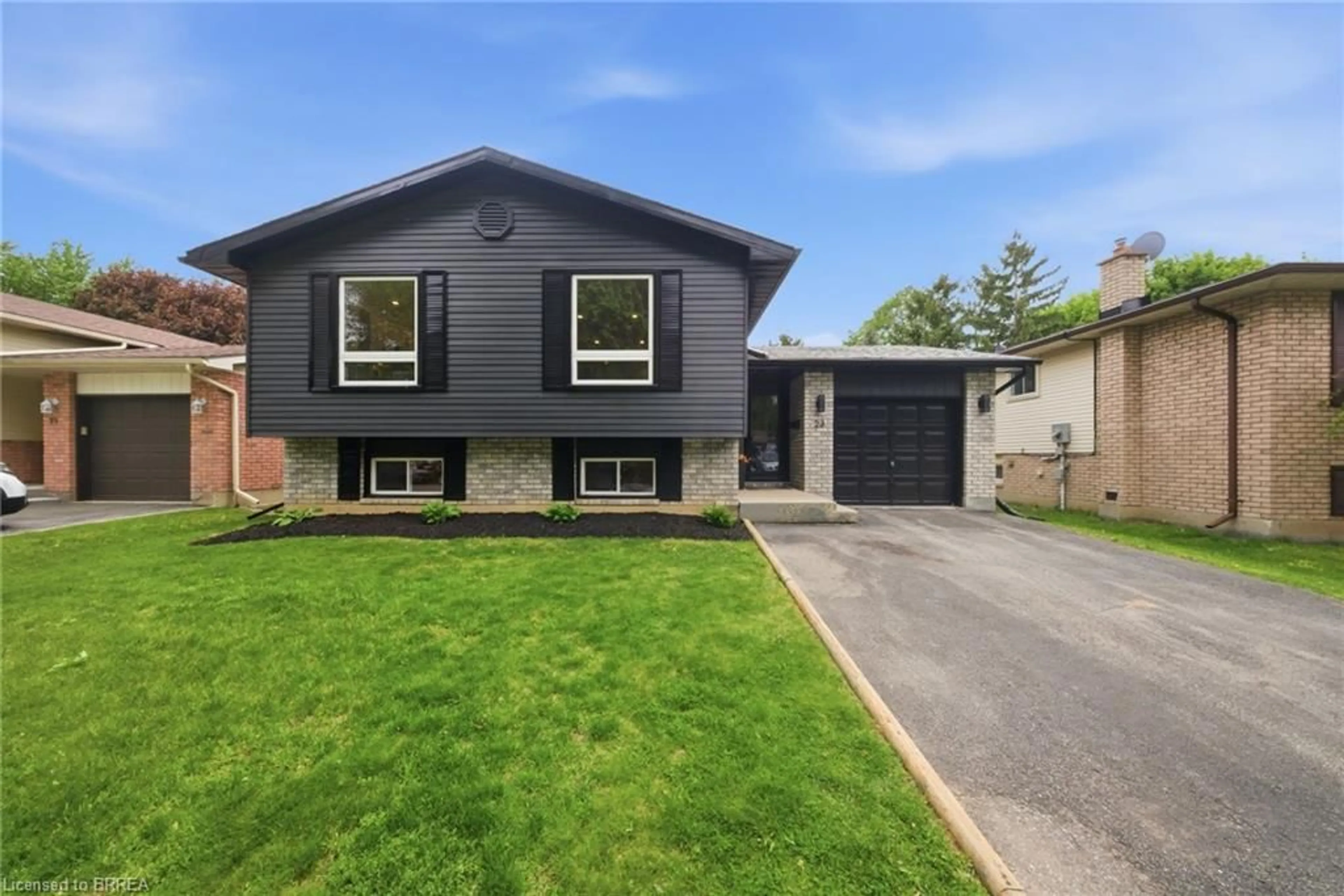 Home with brick exterior material, street for 23 Myrtleville Dr, Brantford Ontario N3V 1B8