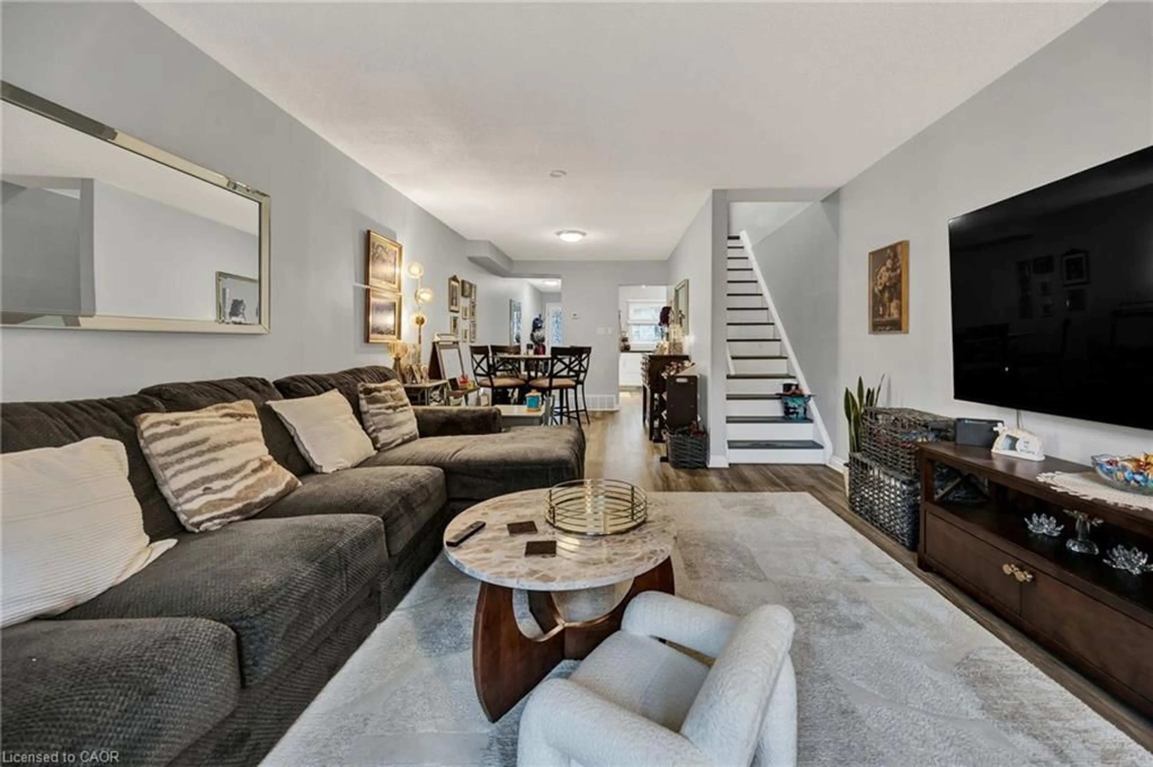 Living room with furniture, unknown for 655 Albert St #C, Waterloo Ontario N2L 3V5