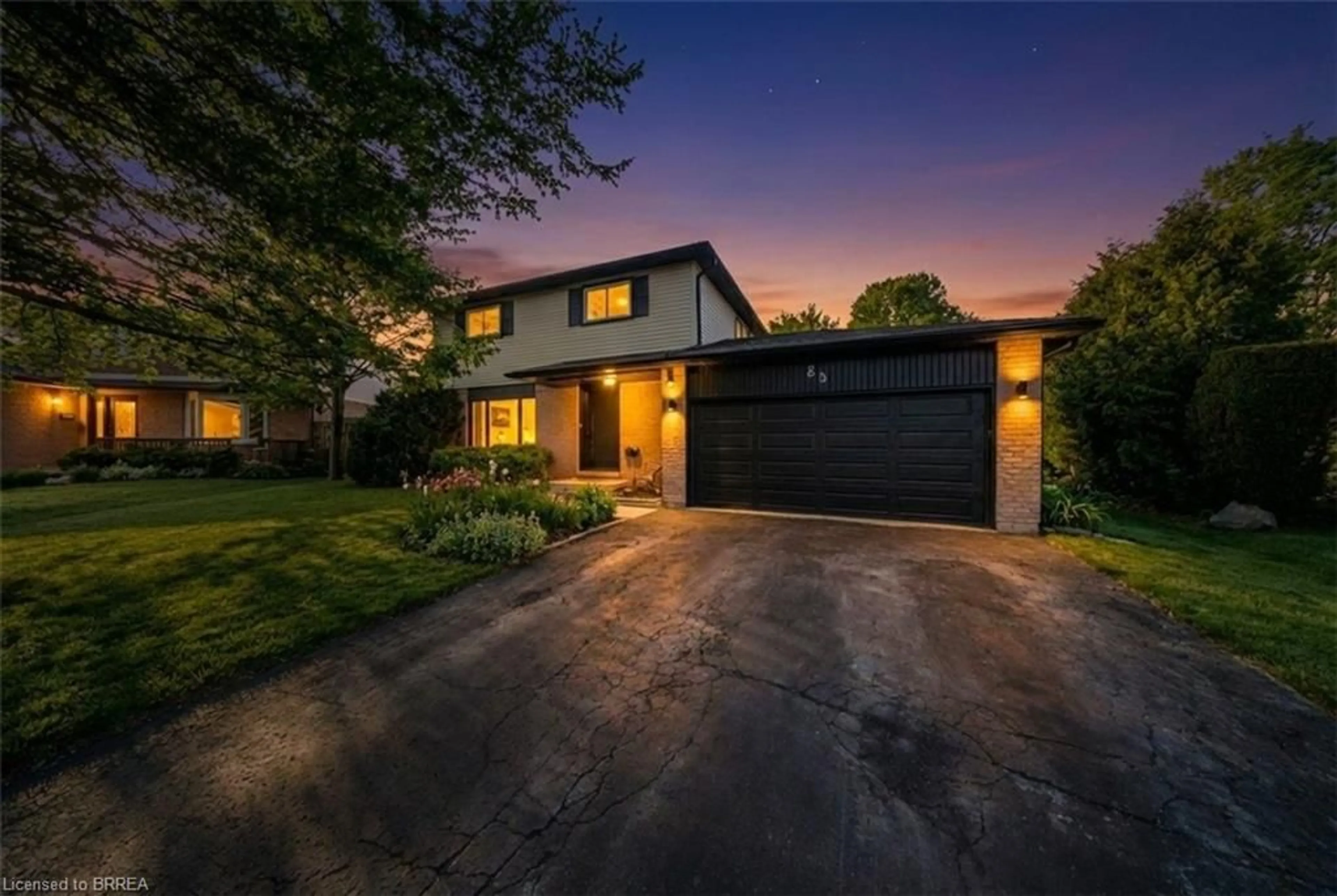 Home with brick exterior material, street for 35 Rose Crt, Paris Ontario N3L 3T9