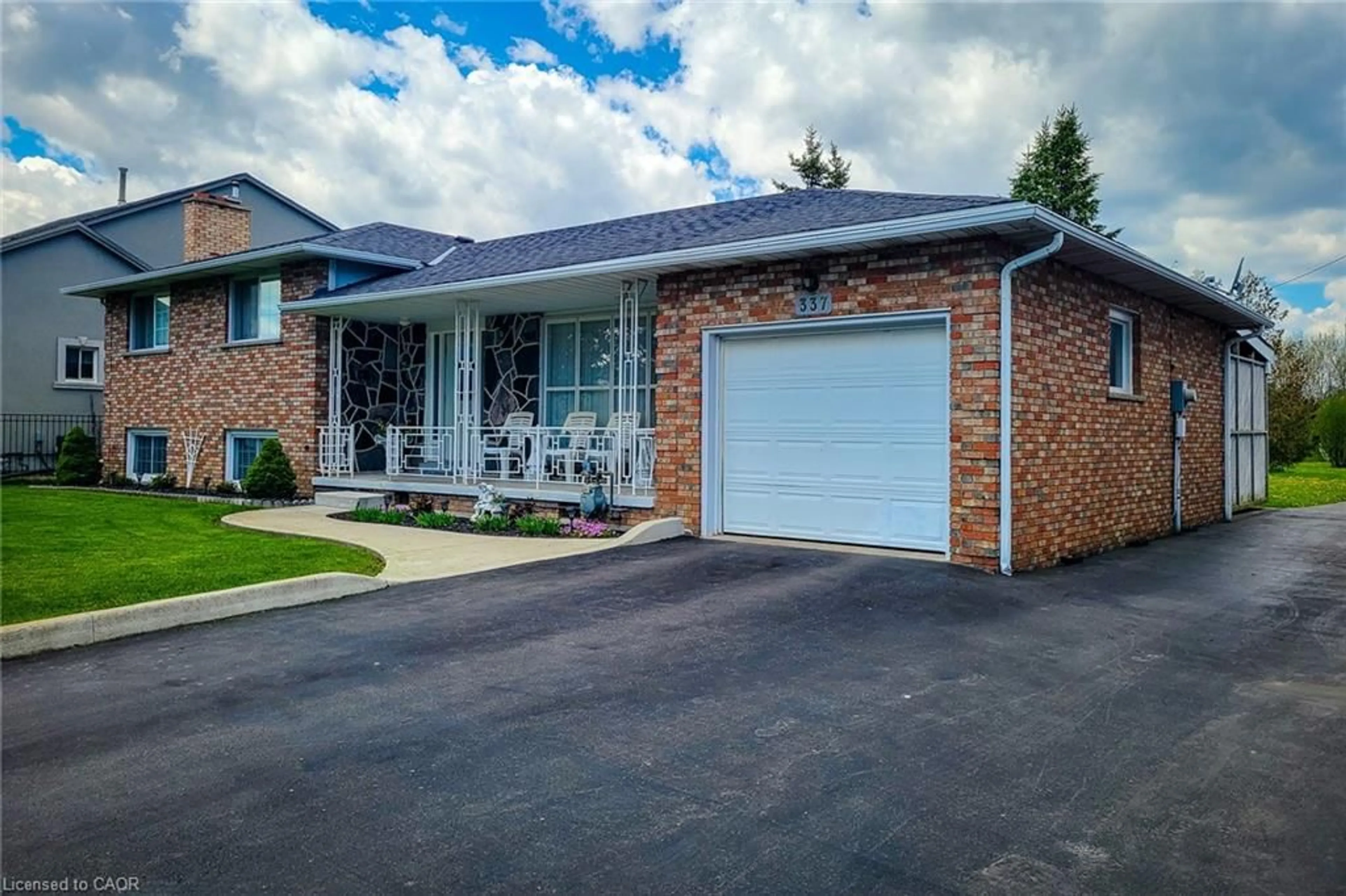 Home with brick exterior material, street for 337 Mcneilly Rd, Stoney Creek Ontario L8E 5H4