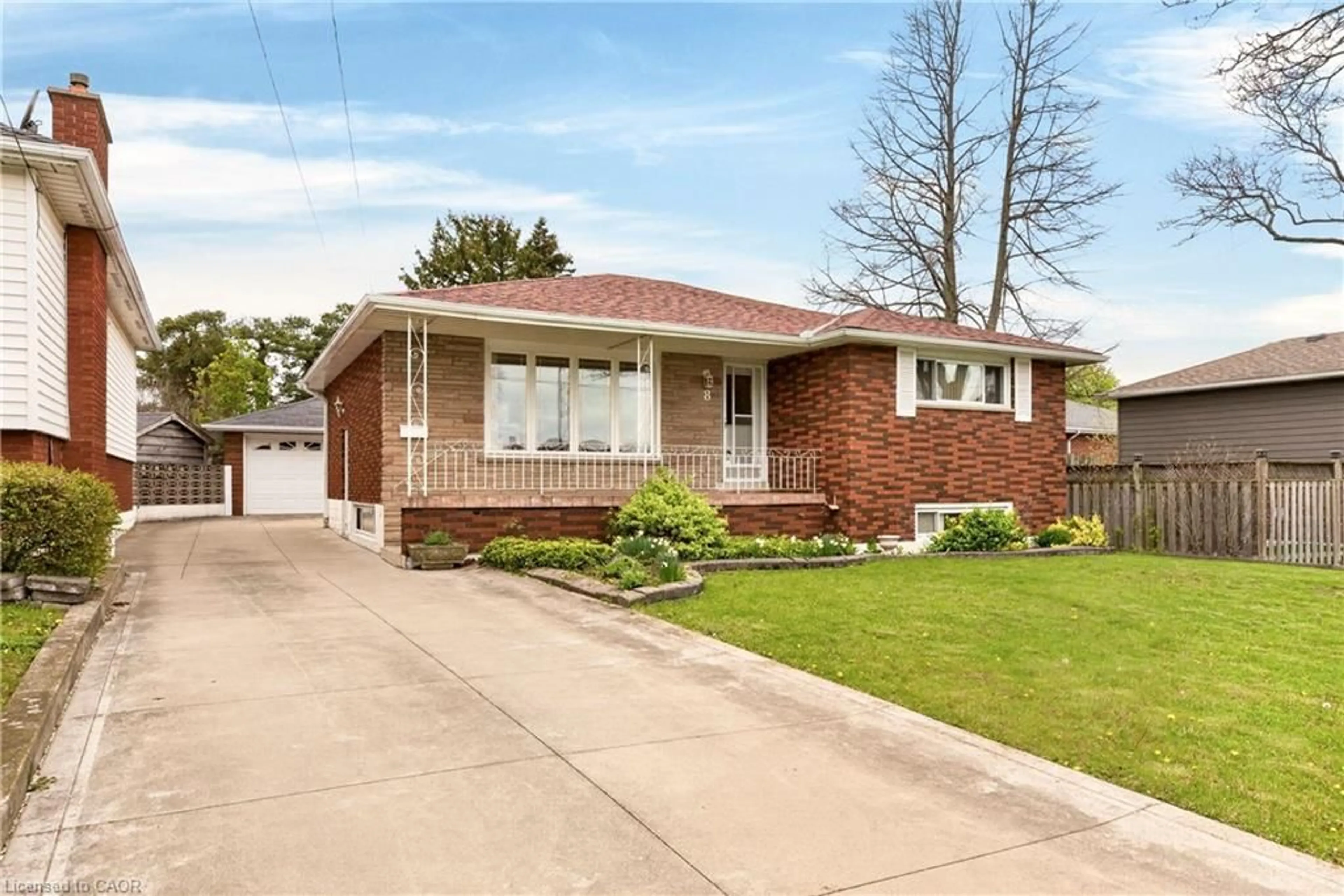 Home with brick exterior material, street for 8 Lorraine Dr, Hamilton Ontario L8T 3R7