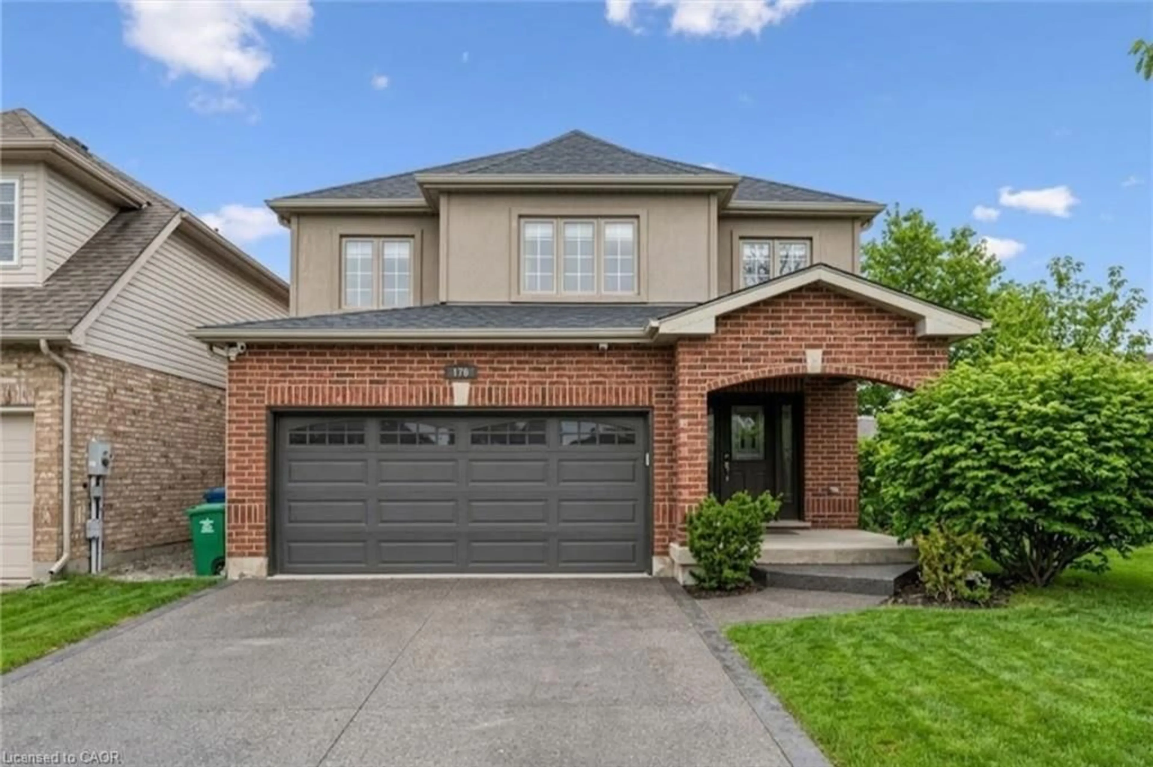 Home with brick exterior material, street for 176 Colonial Dr, Guelph Ontario N1L 1T7